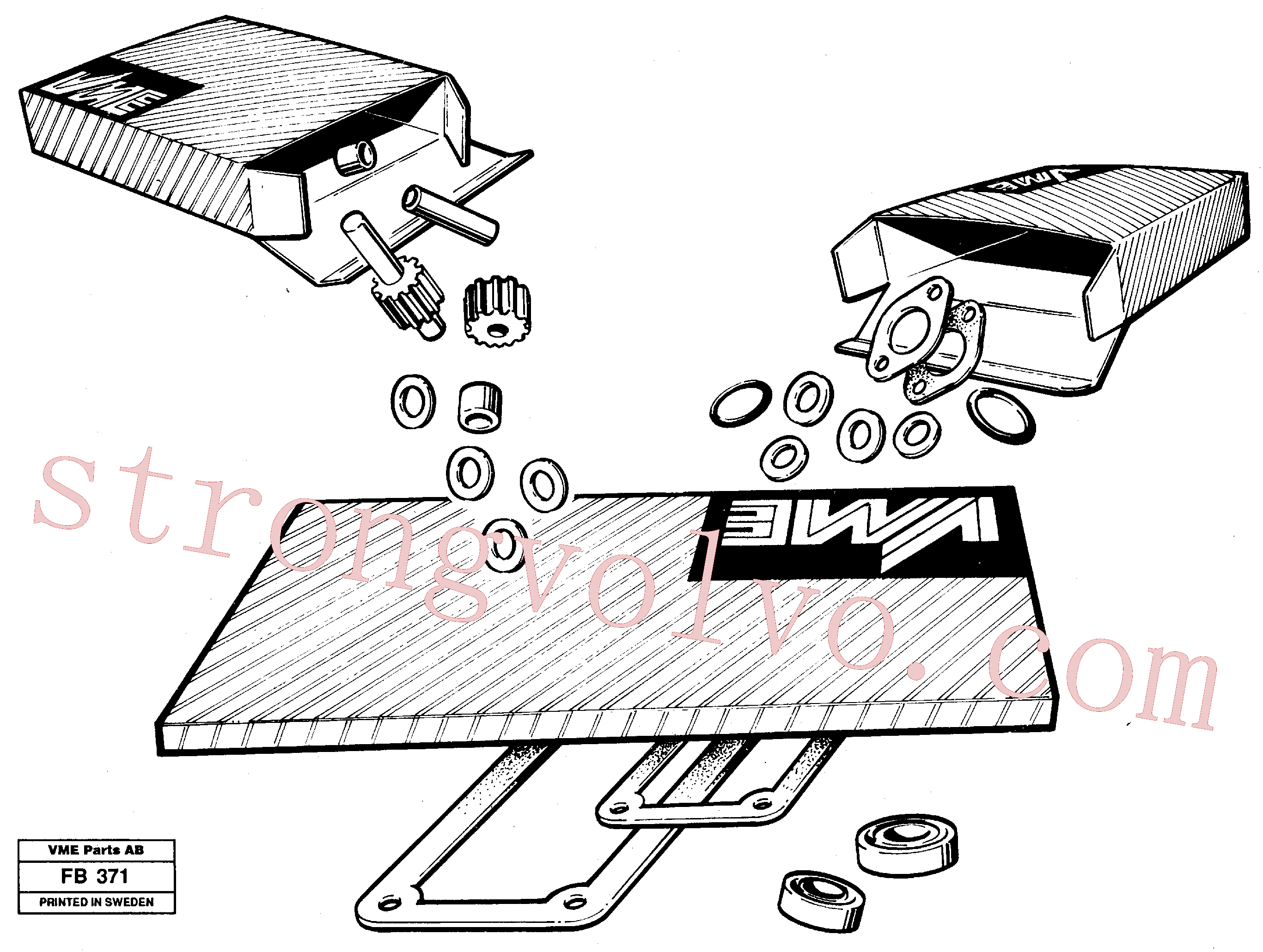 VOE11991799 Volvo Kits de reparação para o motor(FB371 Montagem)
