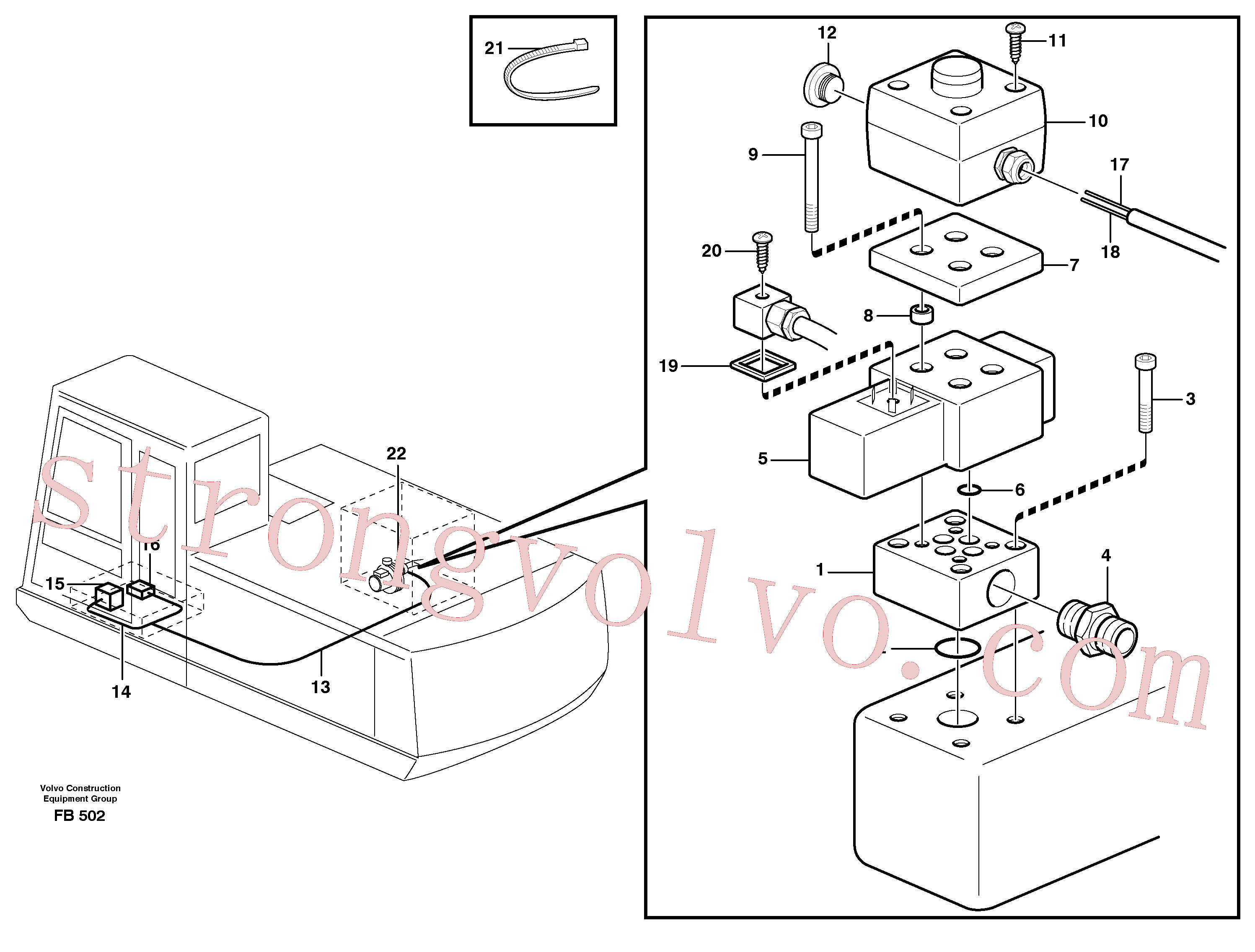 VOE14258900 Volvo(FB502 Montagem)