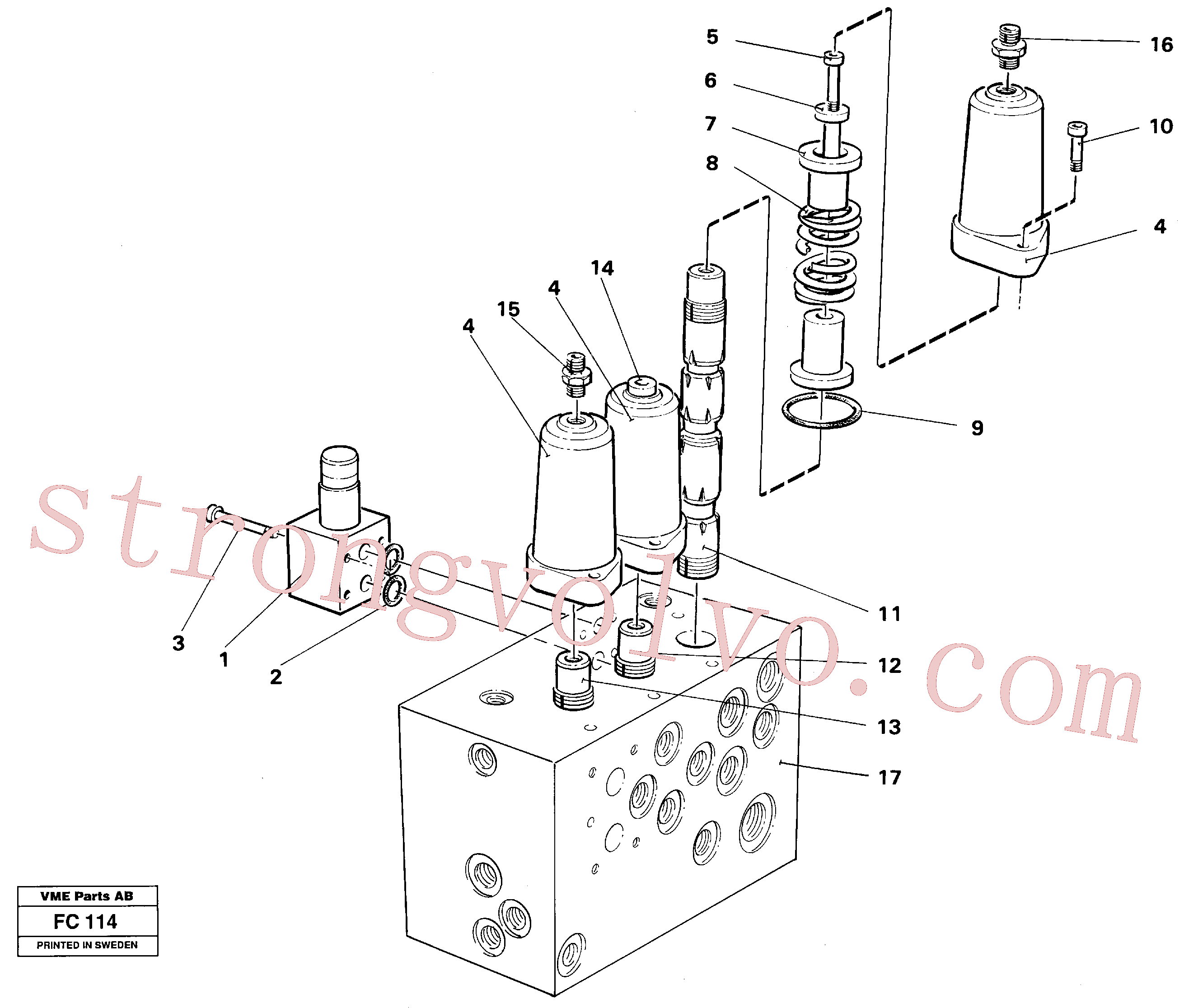 VOE14250527 Slide Volvo escavadeira