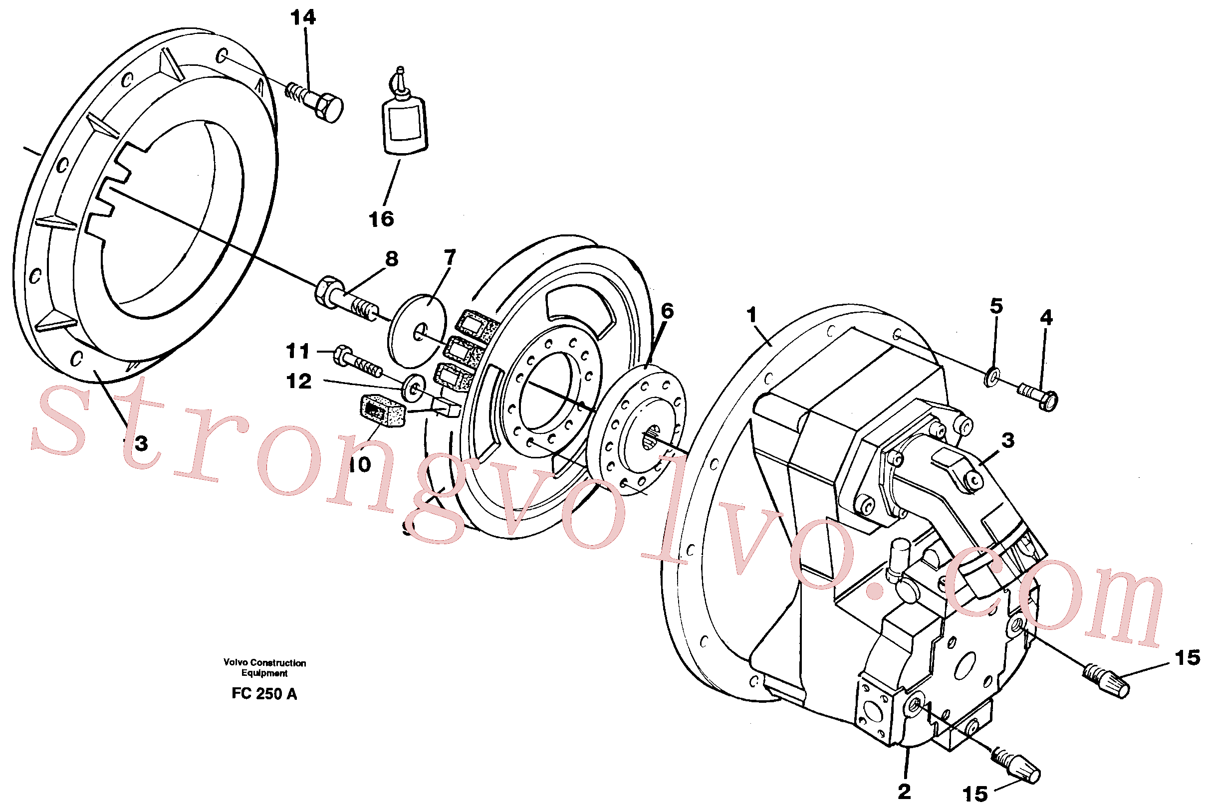 VOE14216022 Volvo(FC250A Montagem)