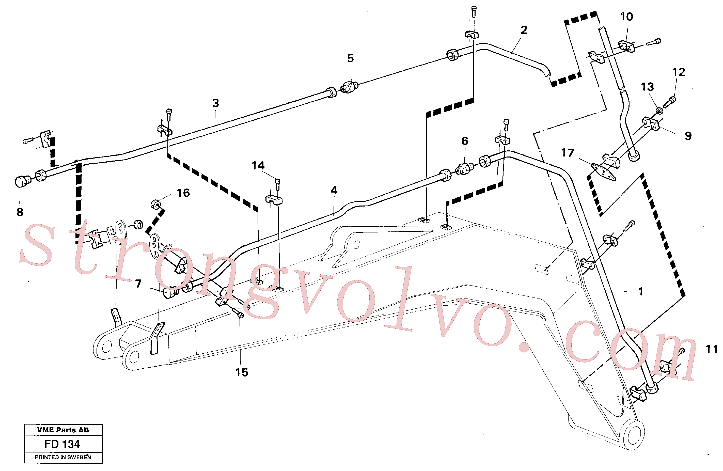 Volvo VOE14258770 Hmr Hydraulics Volvo Acessórios para escavadeira