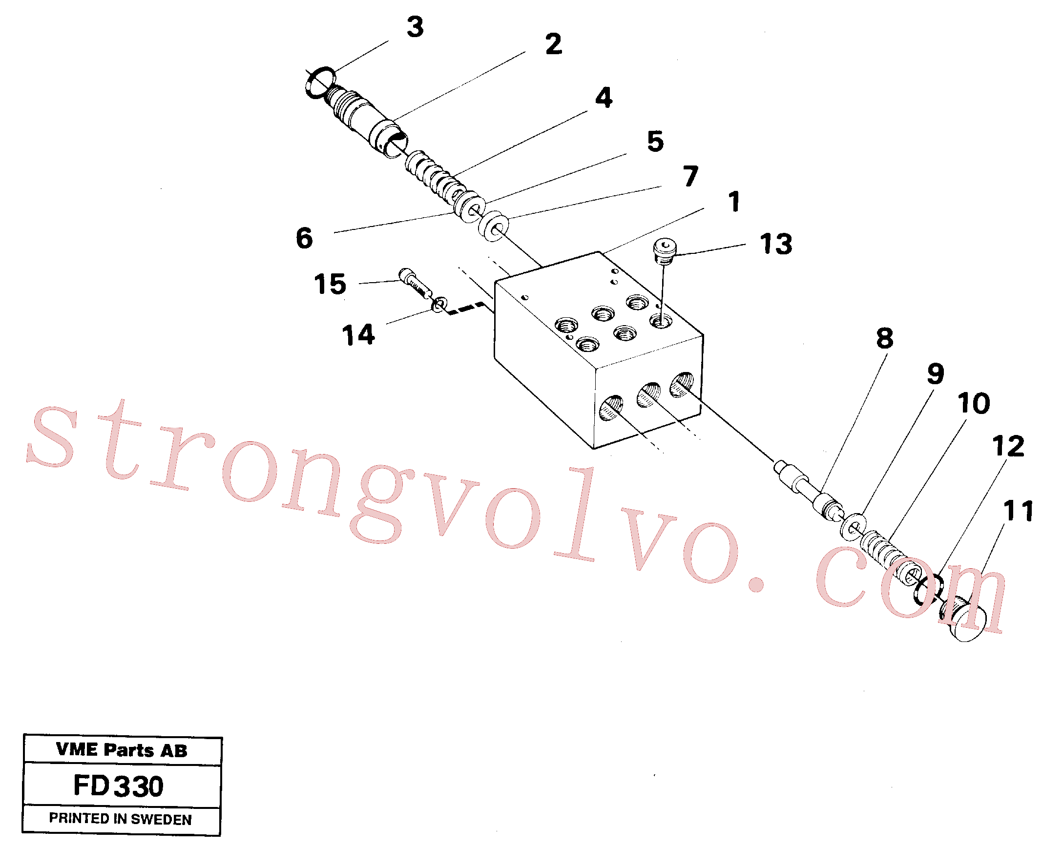 VOE14054203 Volvo(FD330 Montagem)