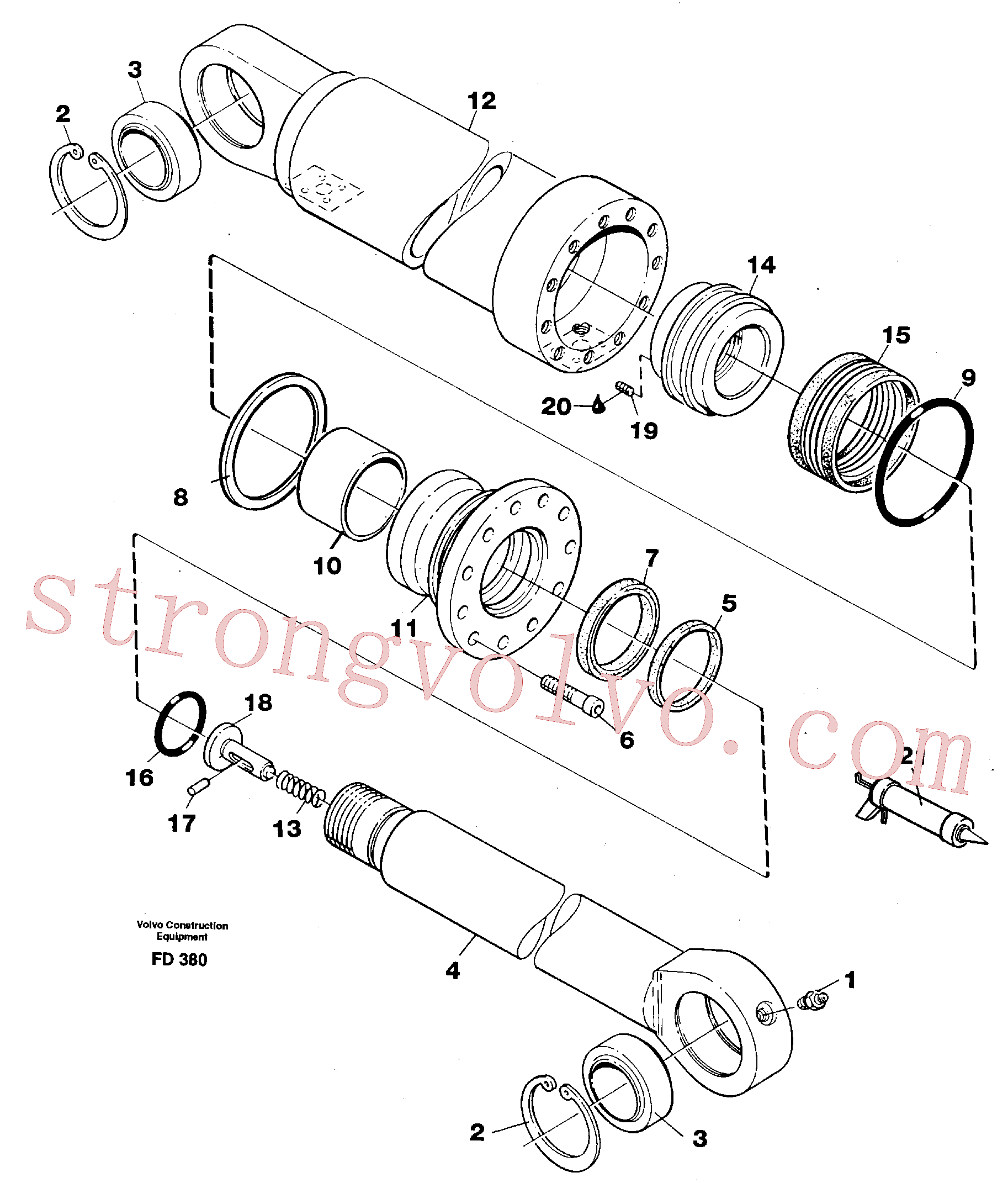 VOE11709519 Volvo(FD380 Montagem)