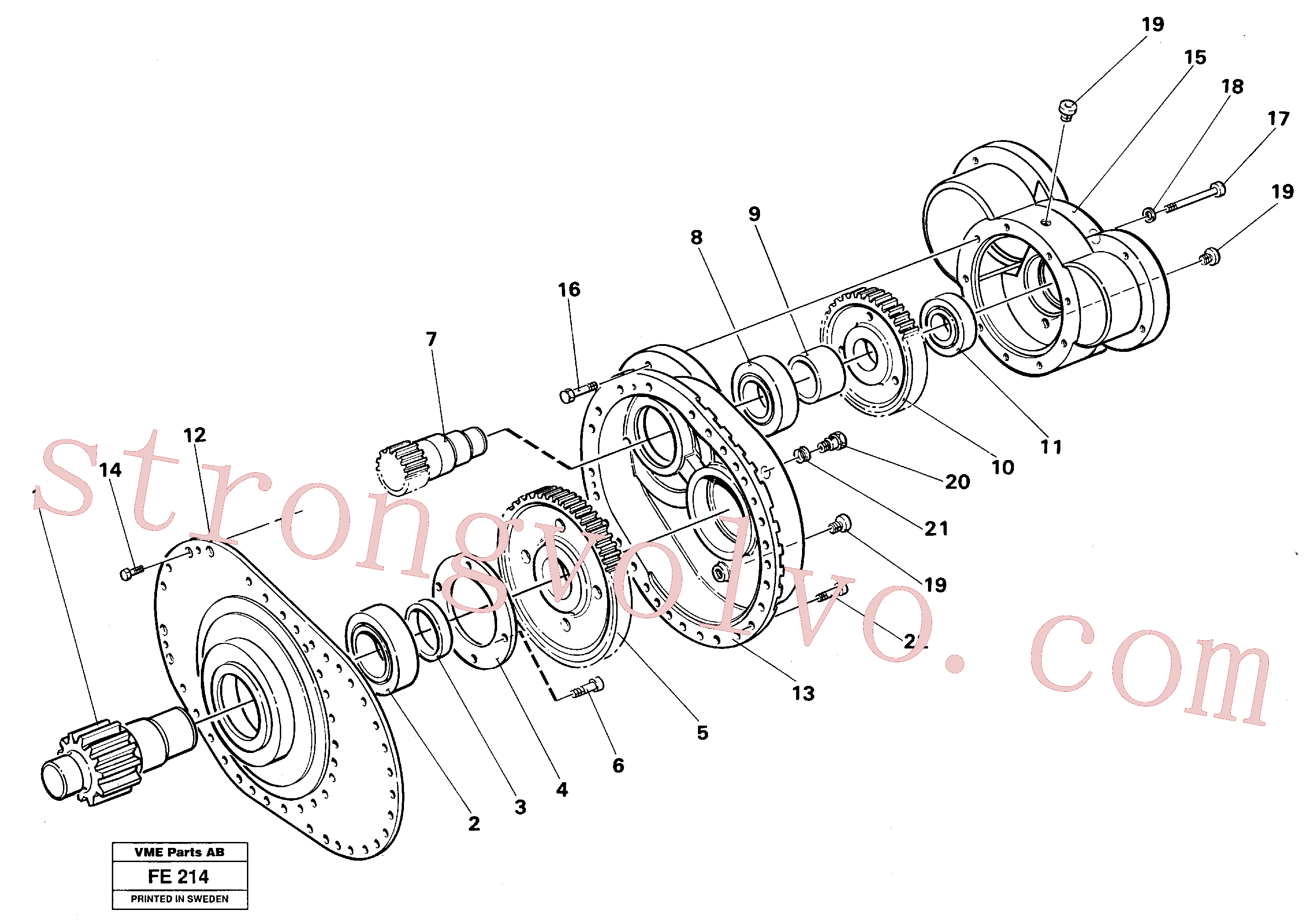 VOE14016535 Volvo(FE214 Montagem)