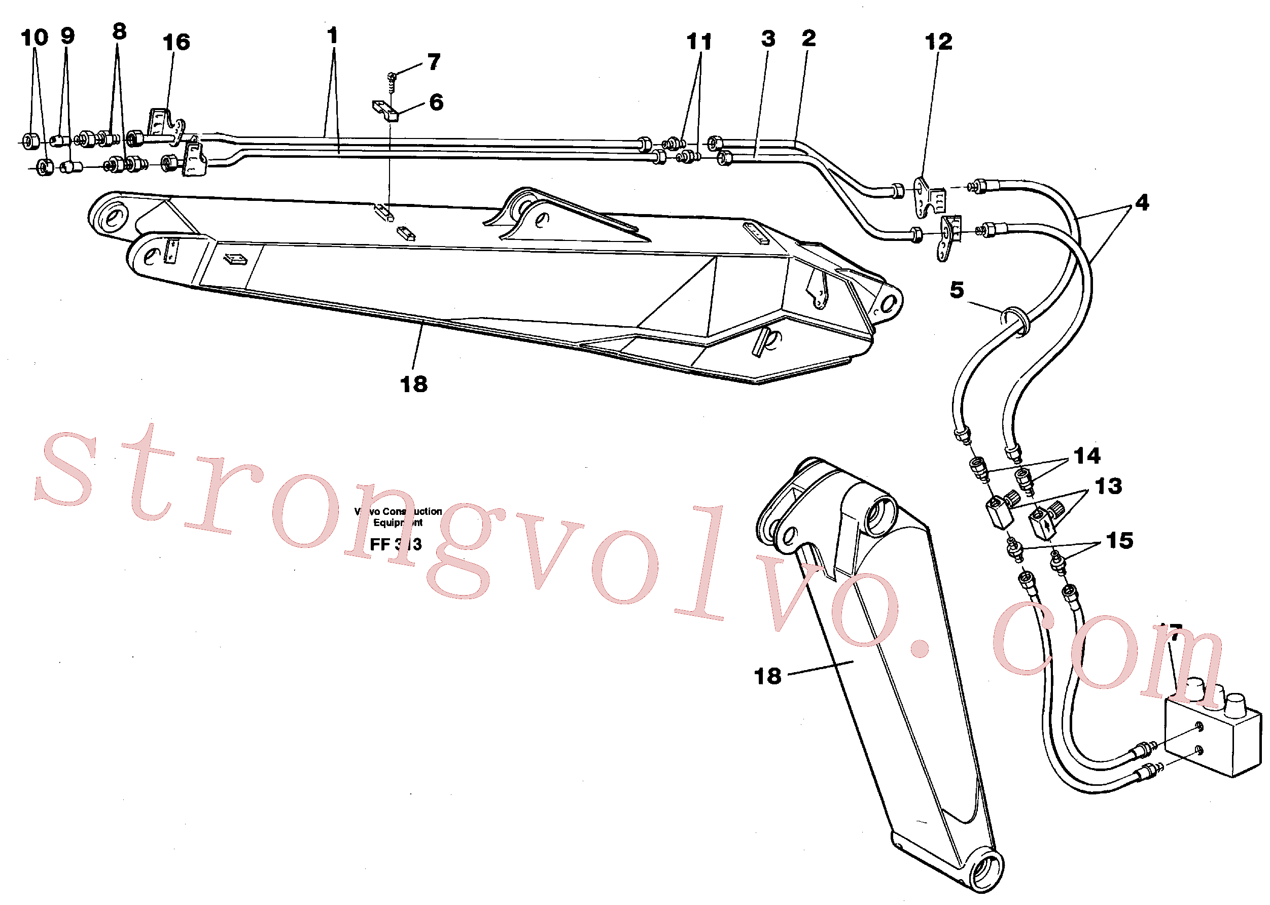 VOE14253005 Volvo(FF313 Montagem)