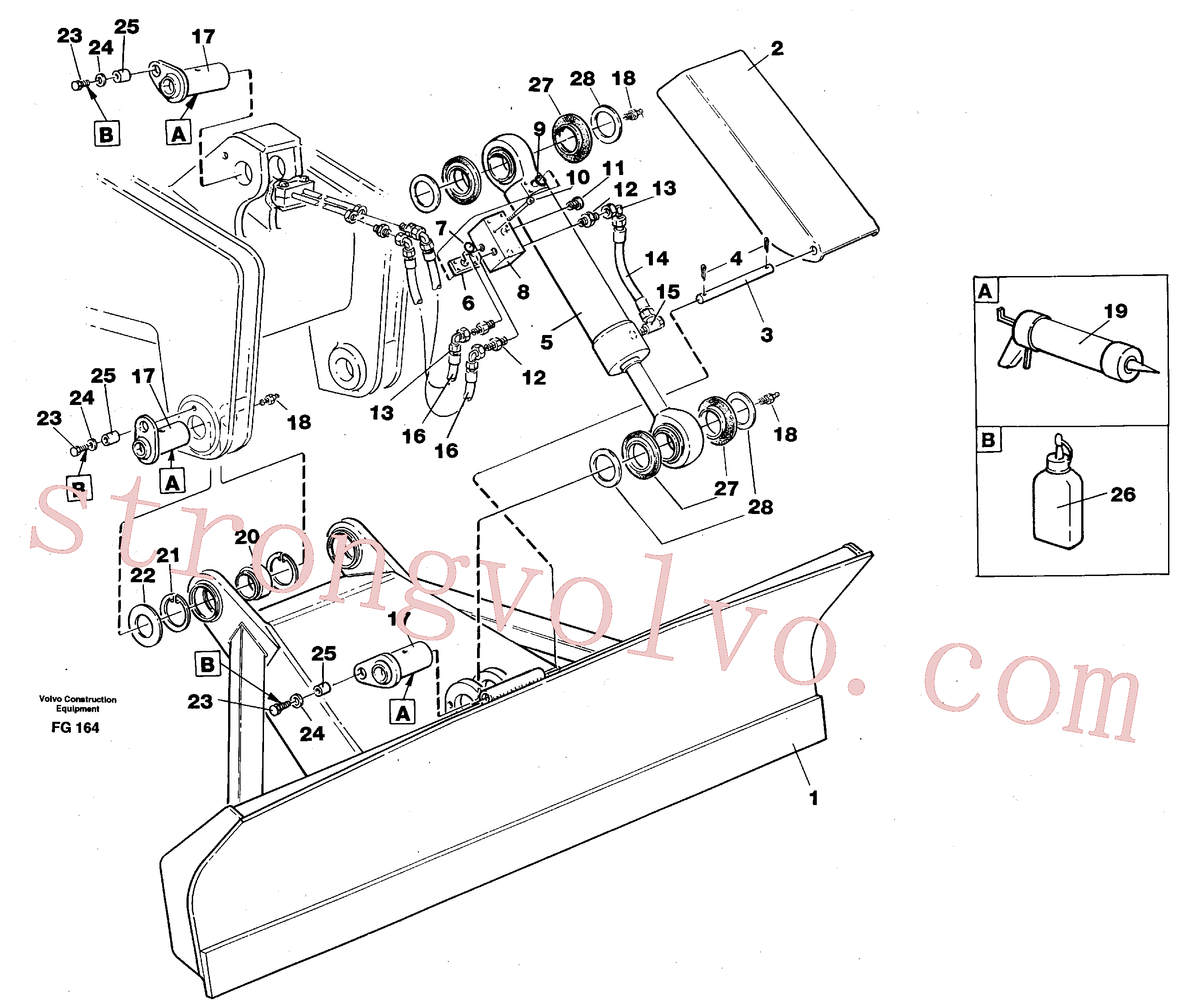 Volvo Montagem VOE14015166 Cotter Pin Acessórios