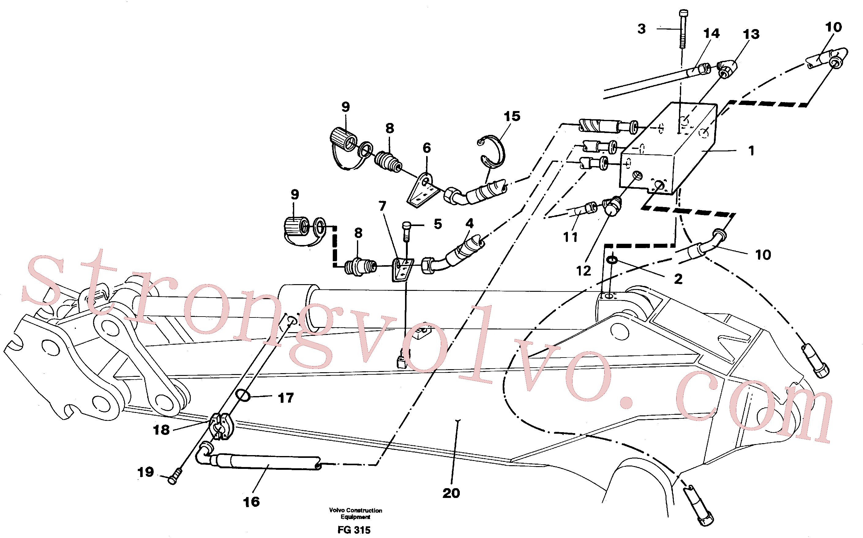 VOE14262401 Volvo(FG315 Montagem)
