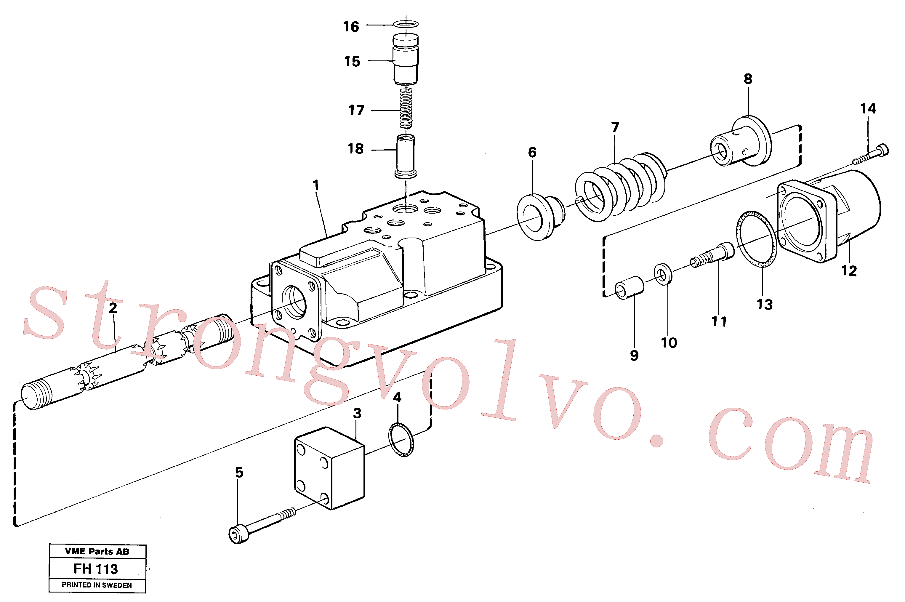 VOE14242761 Slide Volvo escavadeira