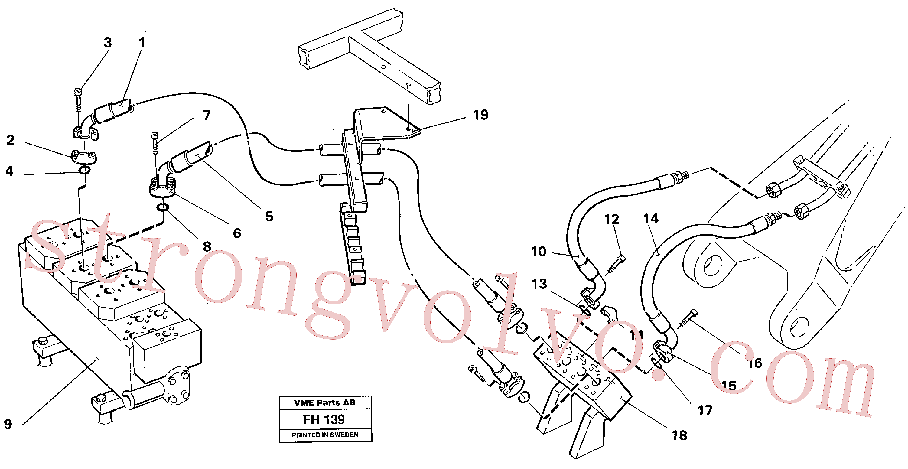 Volvo Acessórios para escavadeira VOE14233018 Xtraflex/5000 Acessórios