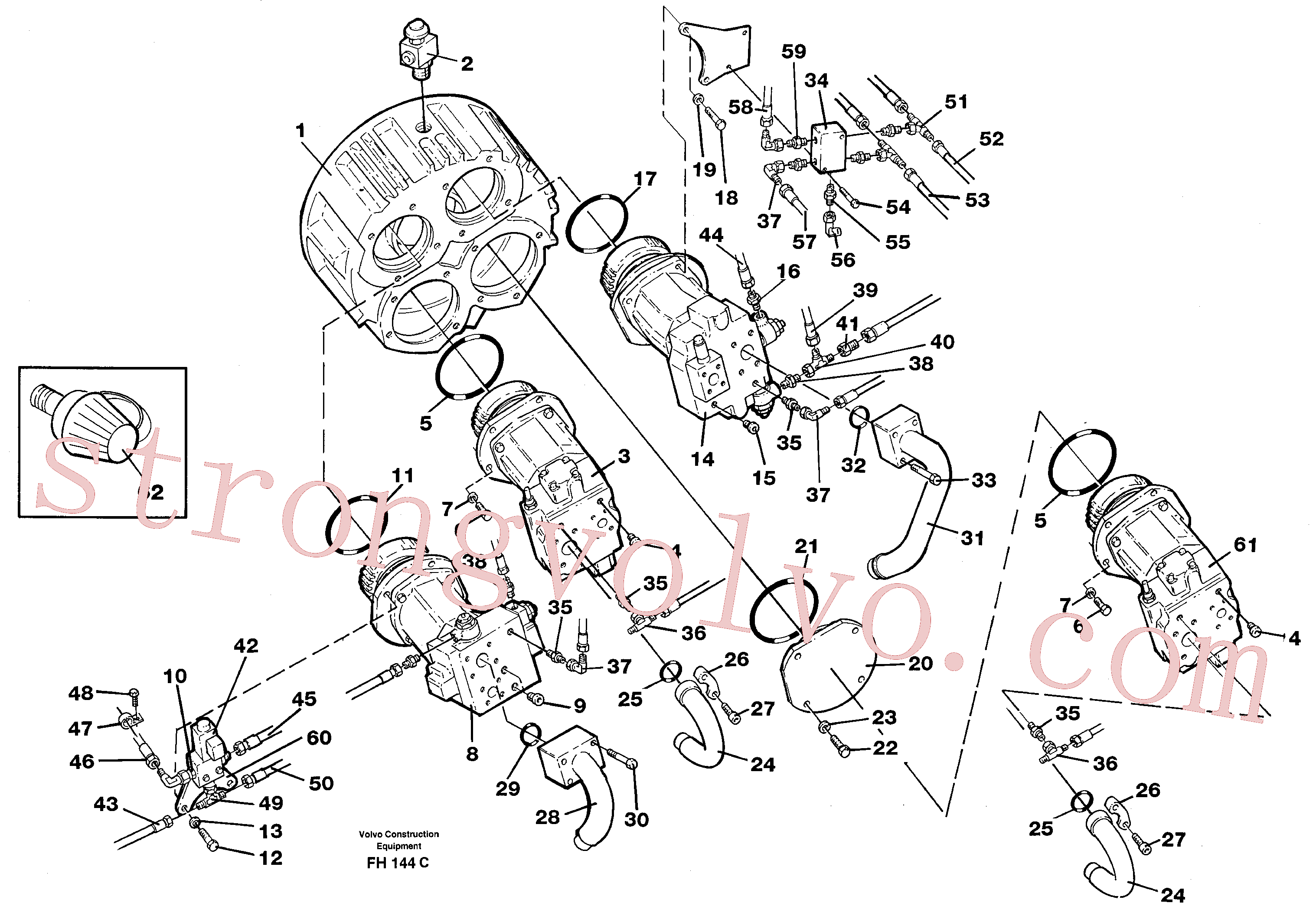 VOE14242643 Volvo(FH144C Montagem)