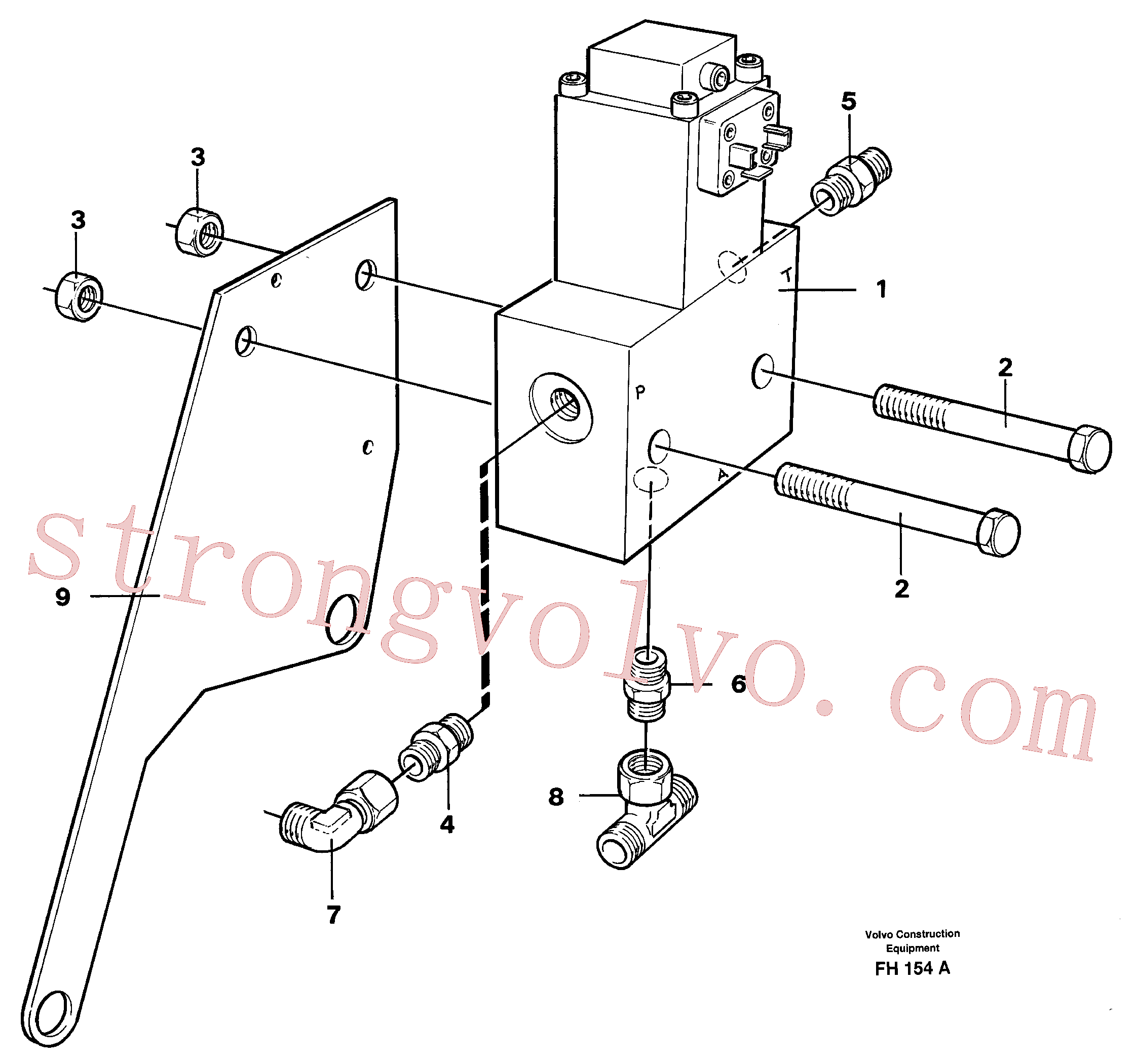Atacado VOE14254607 Proport Valve Volvo escavadeira
