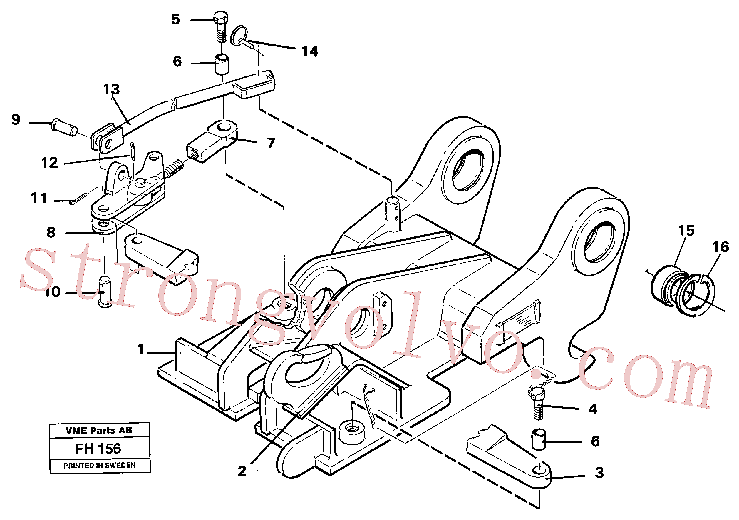 VOE14236587 Volvo Quickfit, mecânico(FH156 Montagem)