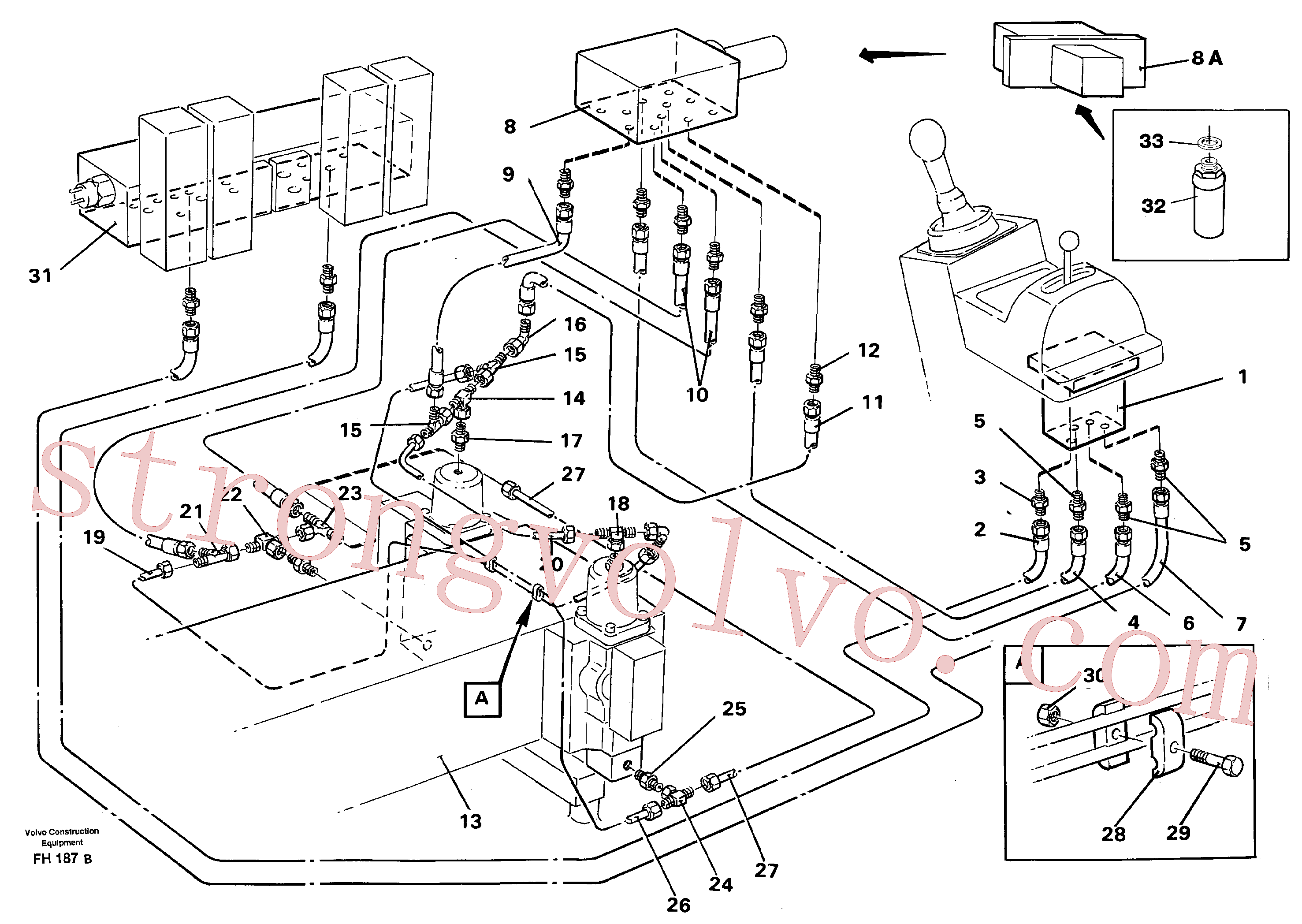 VOE14246665 Tube Assembly Volvo escavadeira