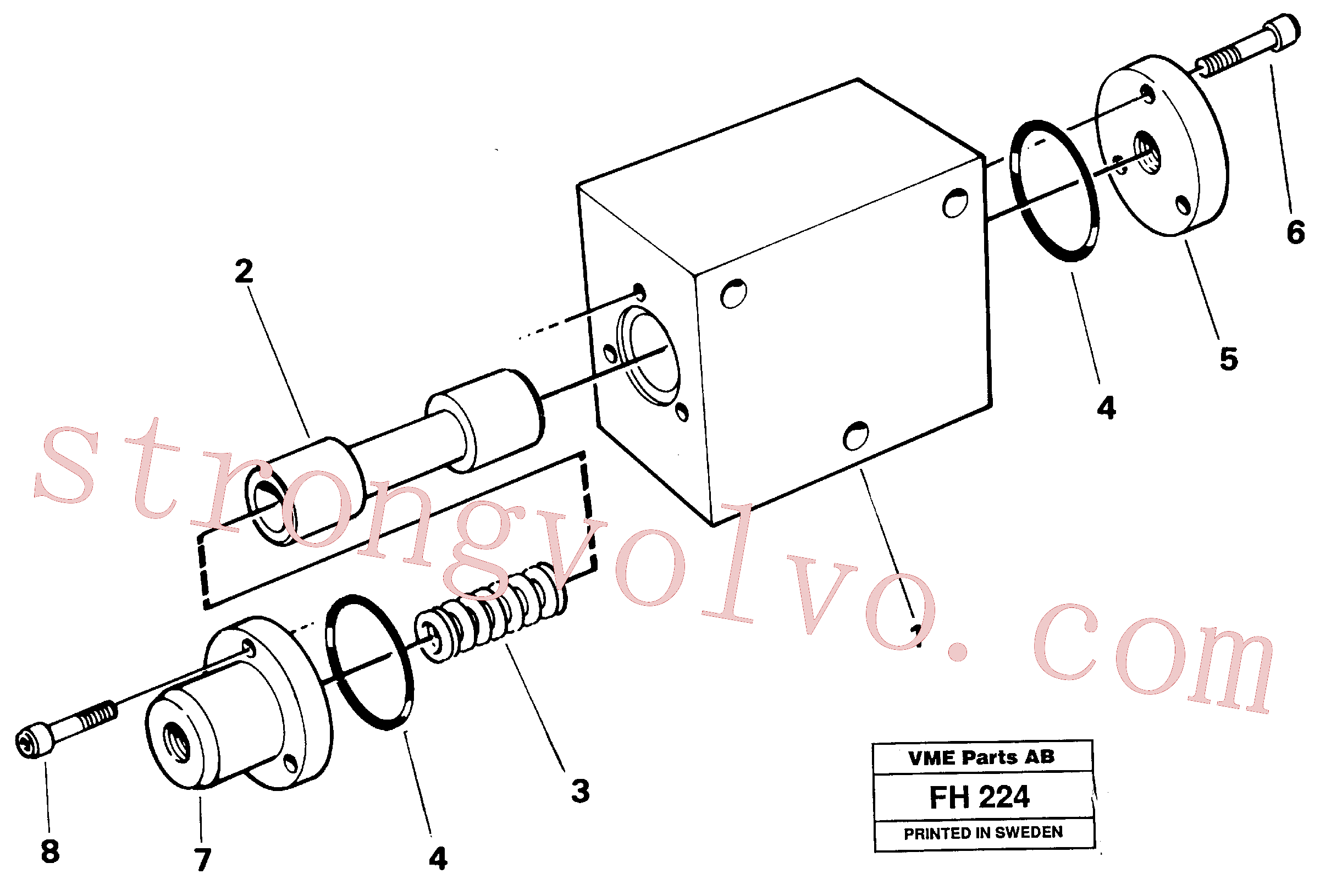 VOE14242254 Volvo(FH224 Montagem)