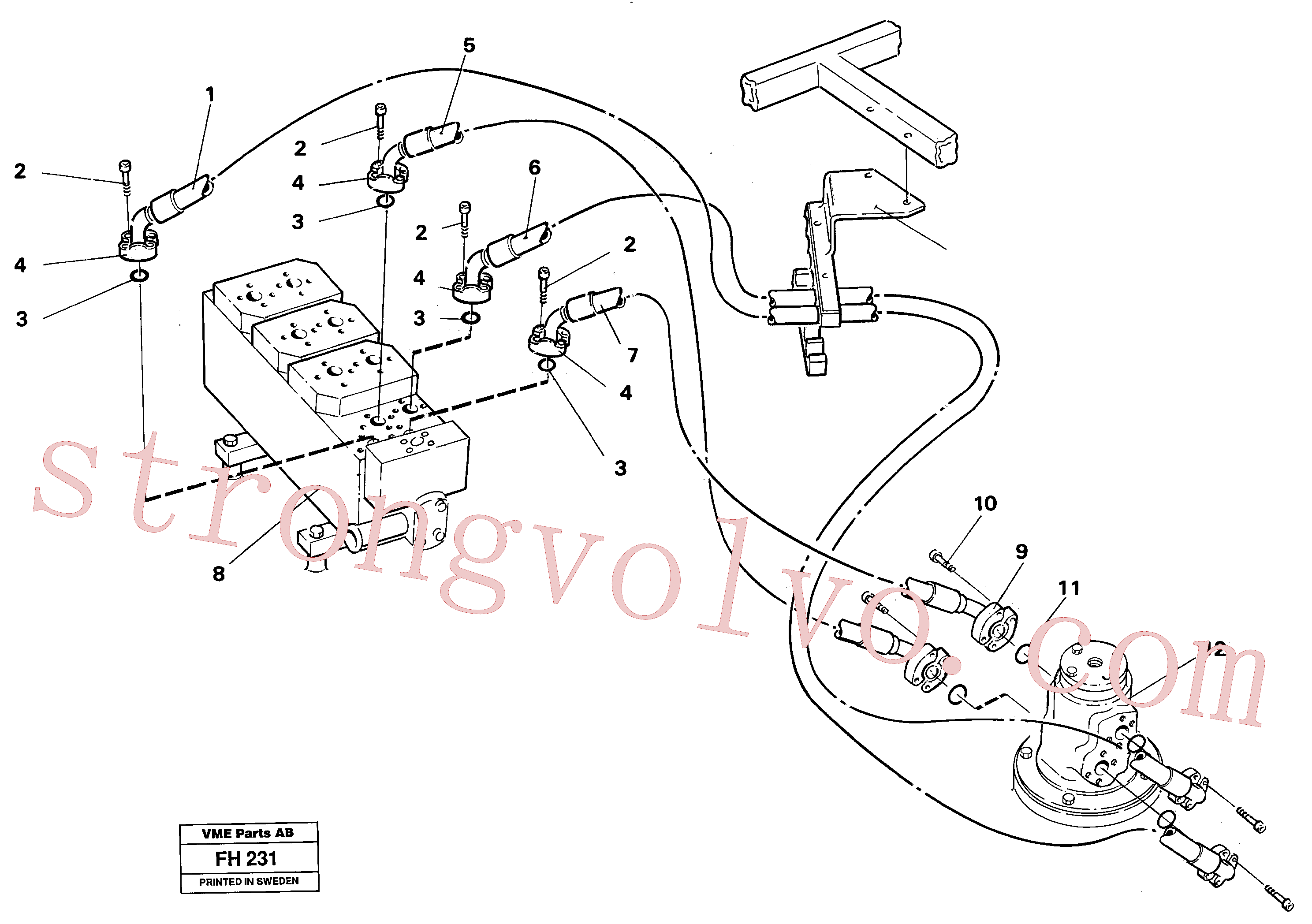 Volvo Acessórios para escavadeira VOE14233032 Xtraflex/5000 Acessórios