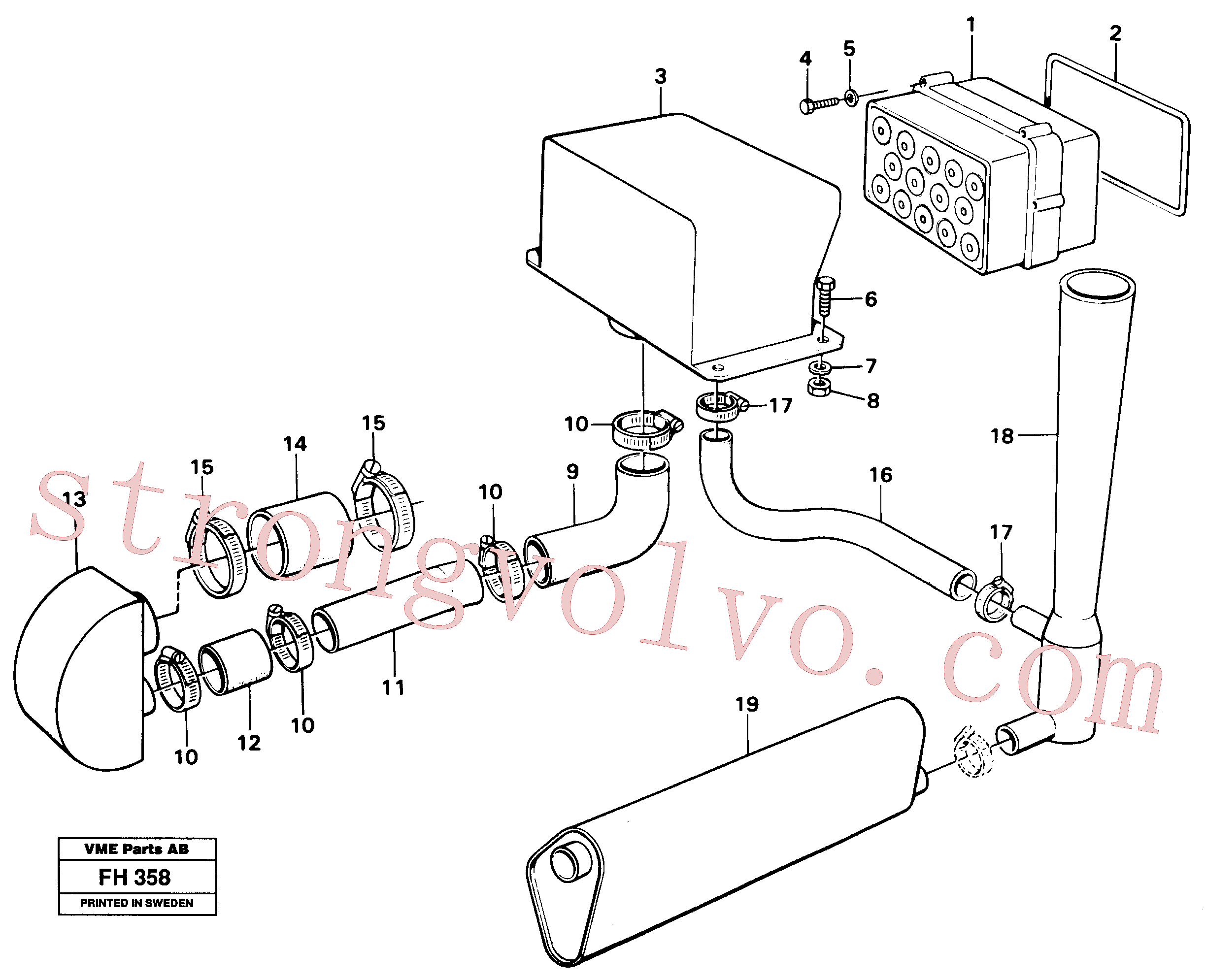 VOE14248984 Volvo(FH358 Montagem)