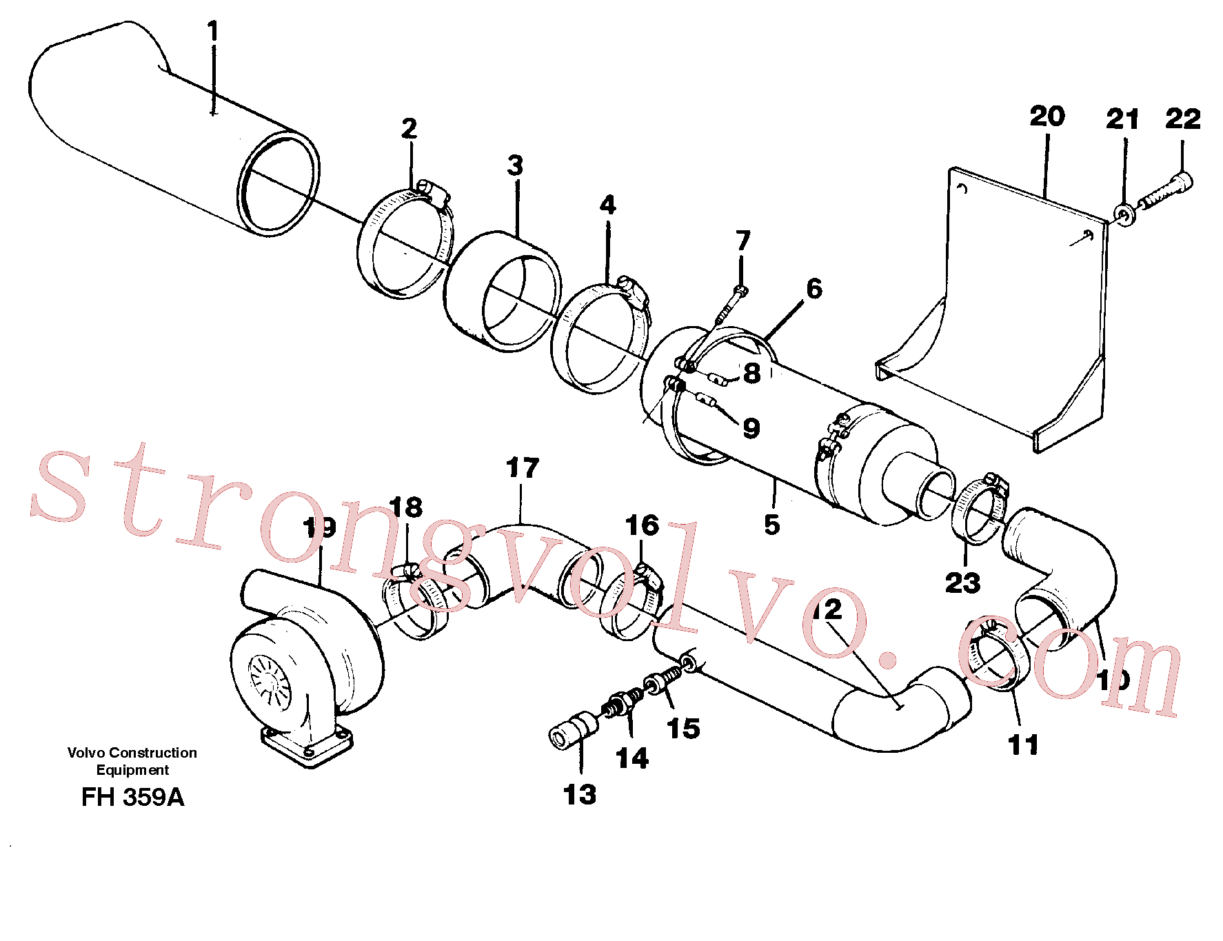 VOE14249622 Volvo(FH359A Montagem)