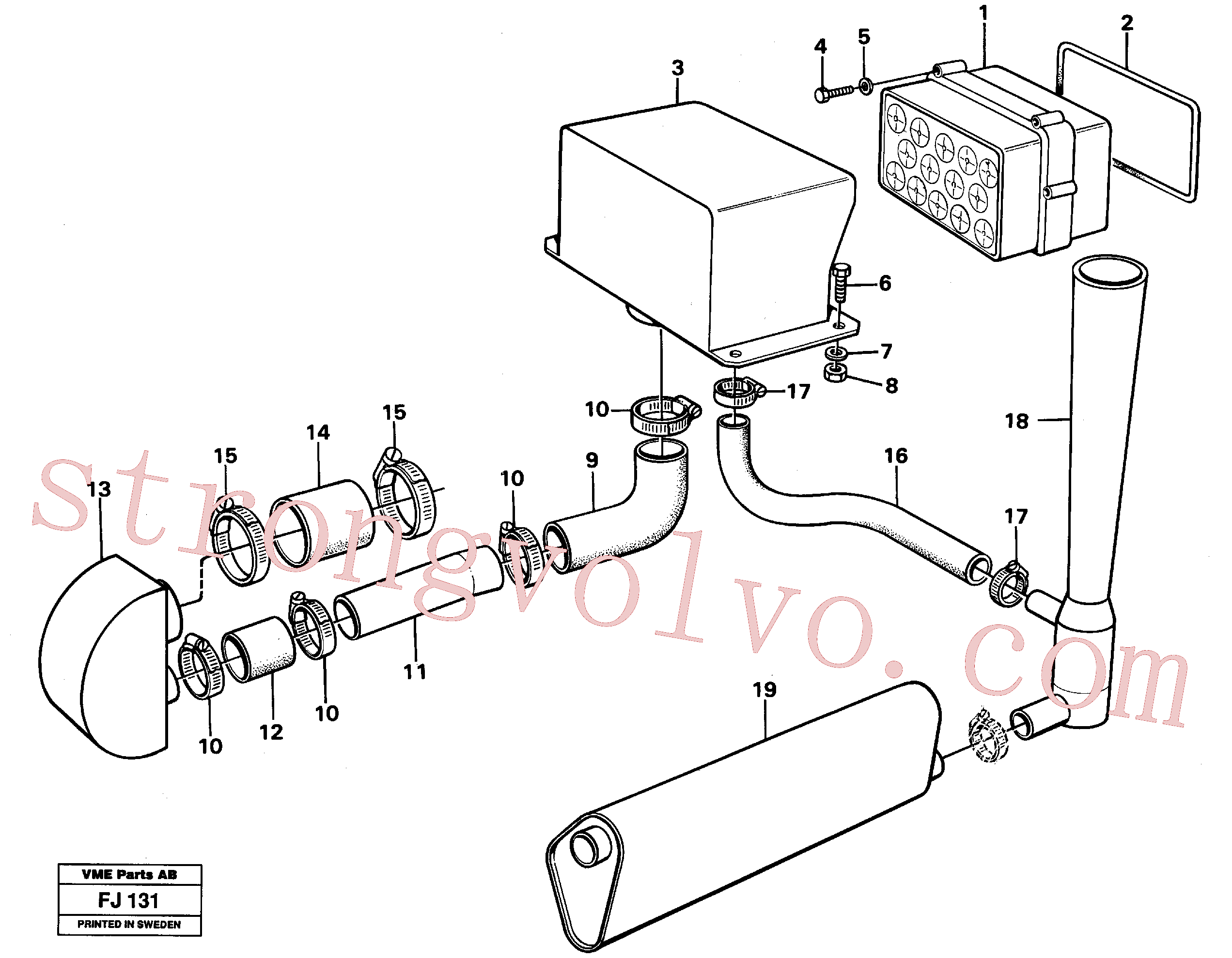 VOE14248984 Volvo(FJ131 Montagem)