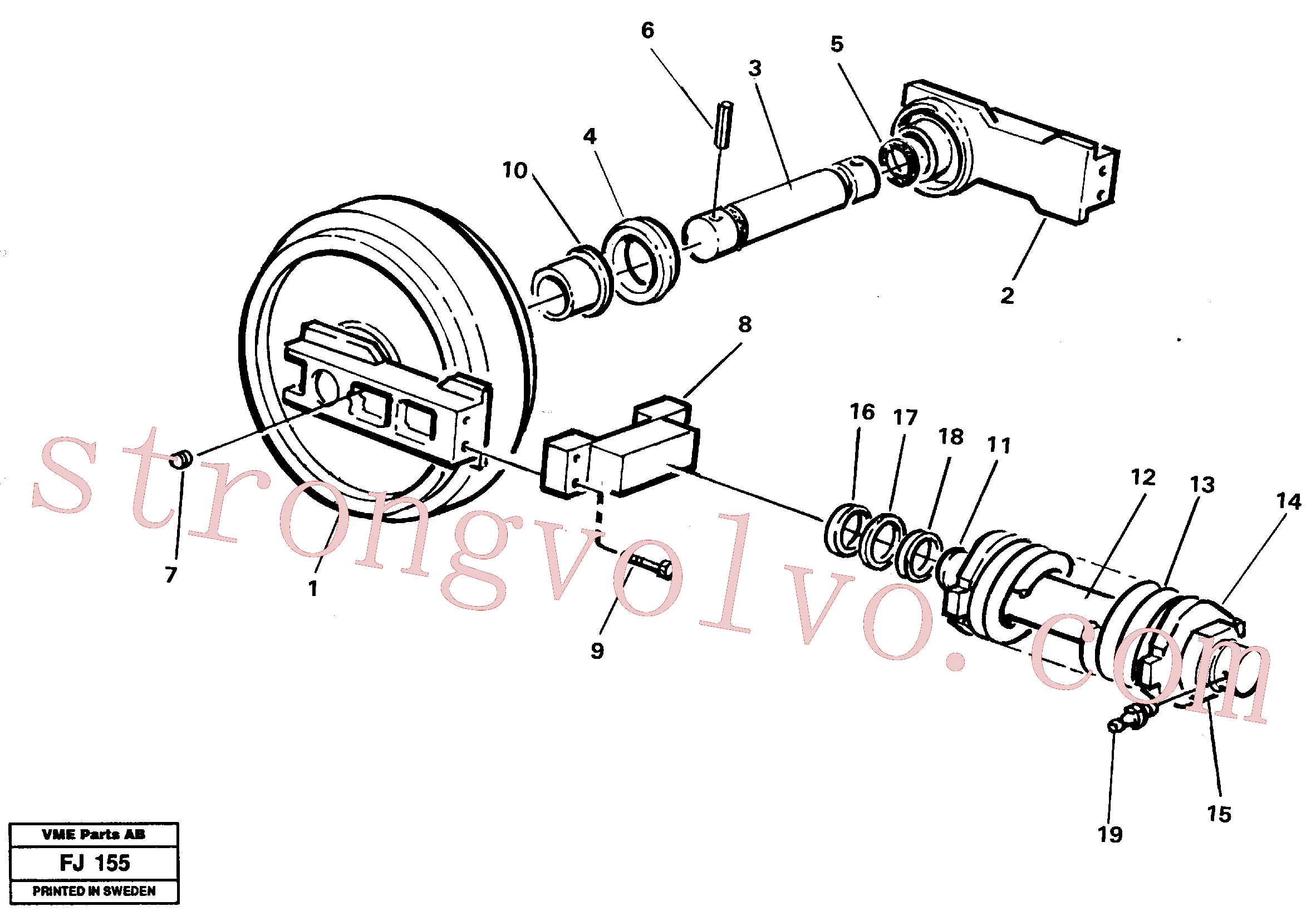 VOE955367 Volvo(FJ155 Montagem)