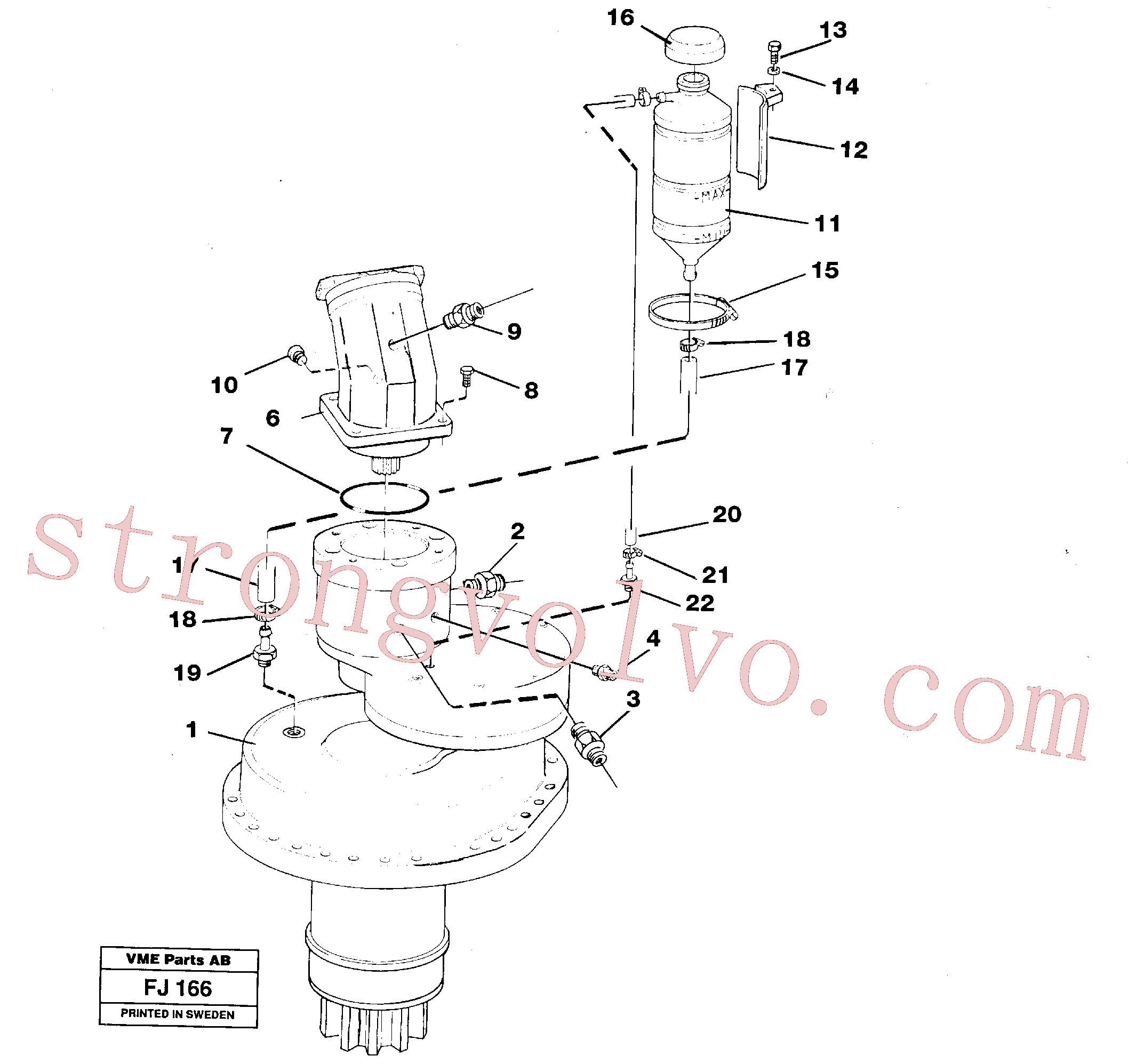 VOE14012414 Volvo(FJ166 Montagem)