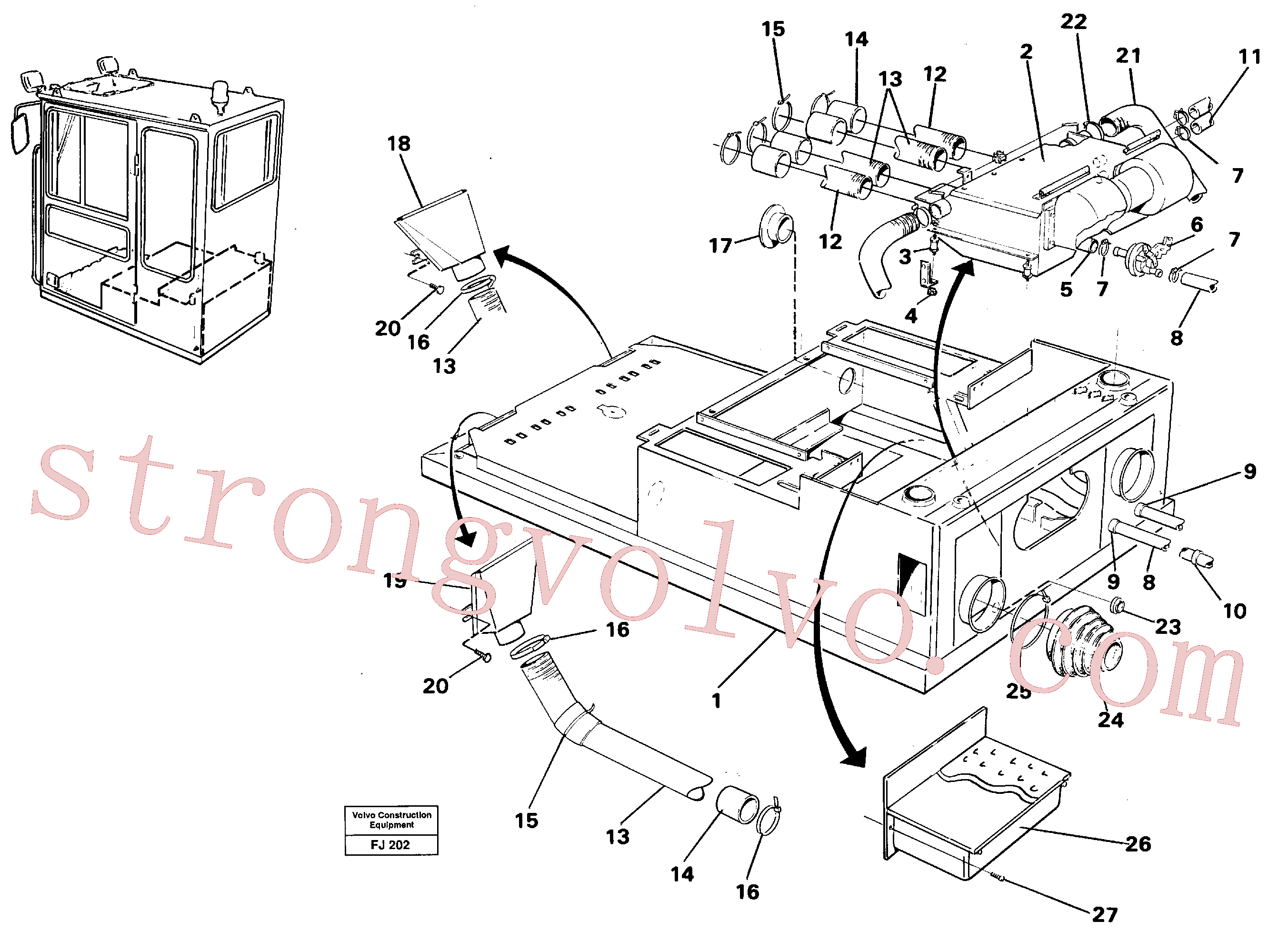 VOE14230015 Volvo(FJ202 Montagem)