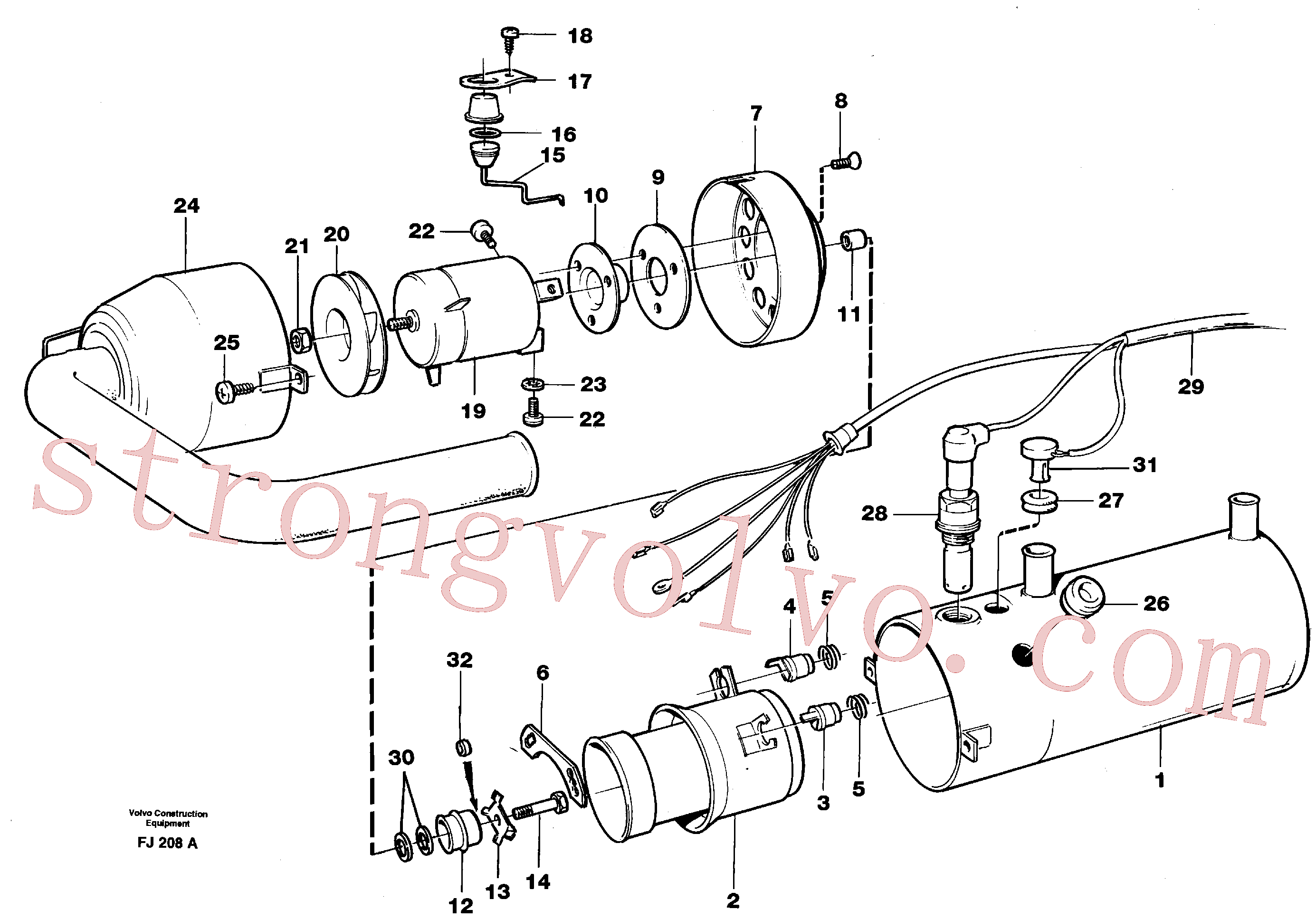 VOE942603 Volvo(FJ208A Montagem)