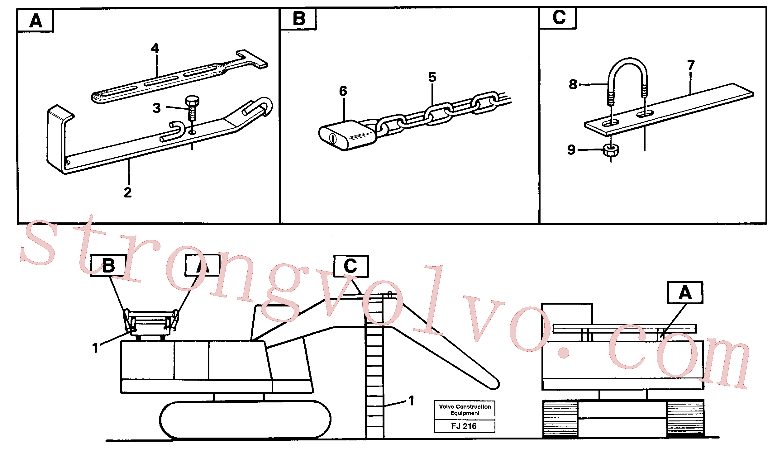 VOE14230260 Volvo(FJ216 Montagem)