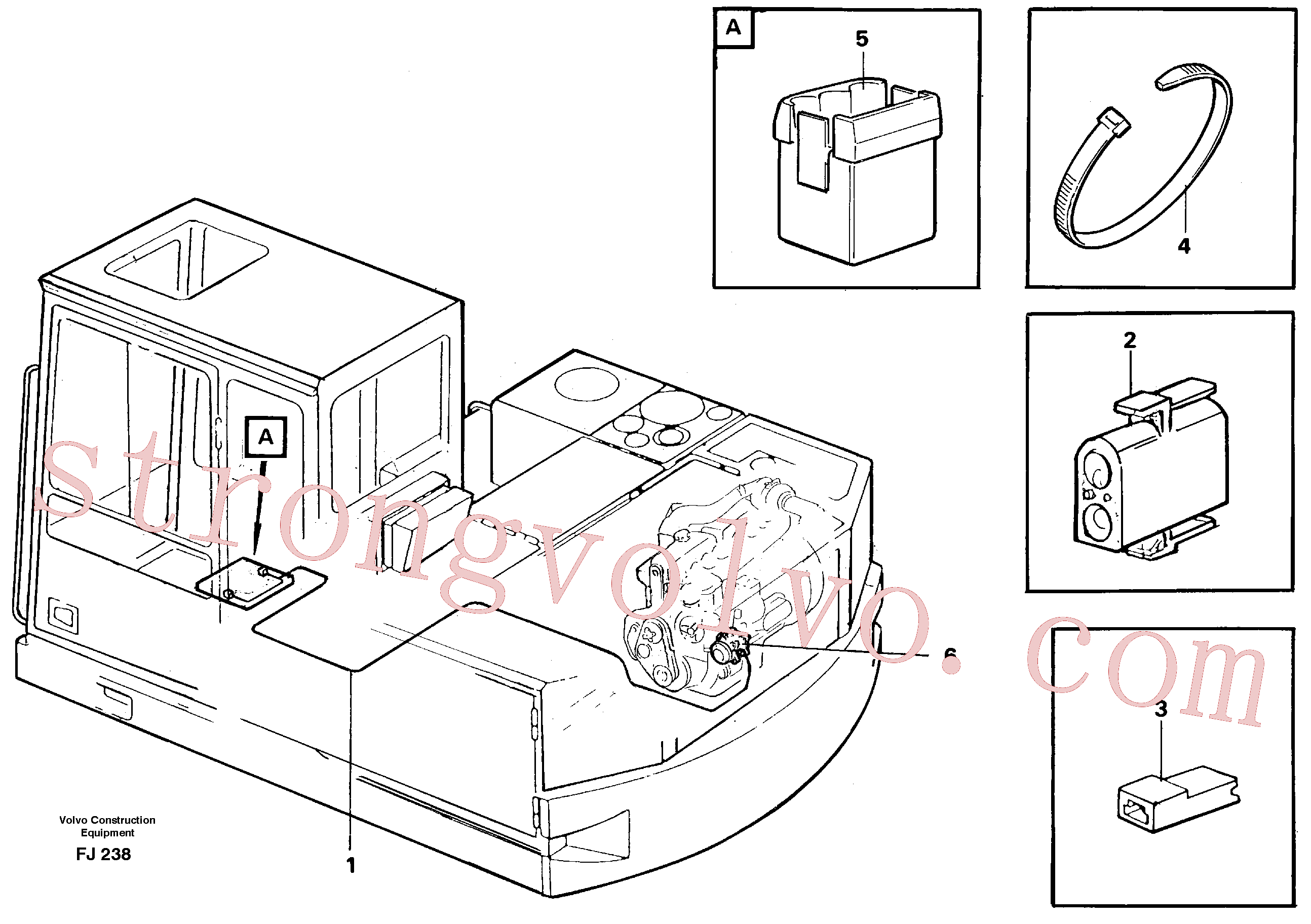 VOE954446 Volvo(FJ238 Montagem)