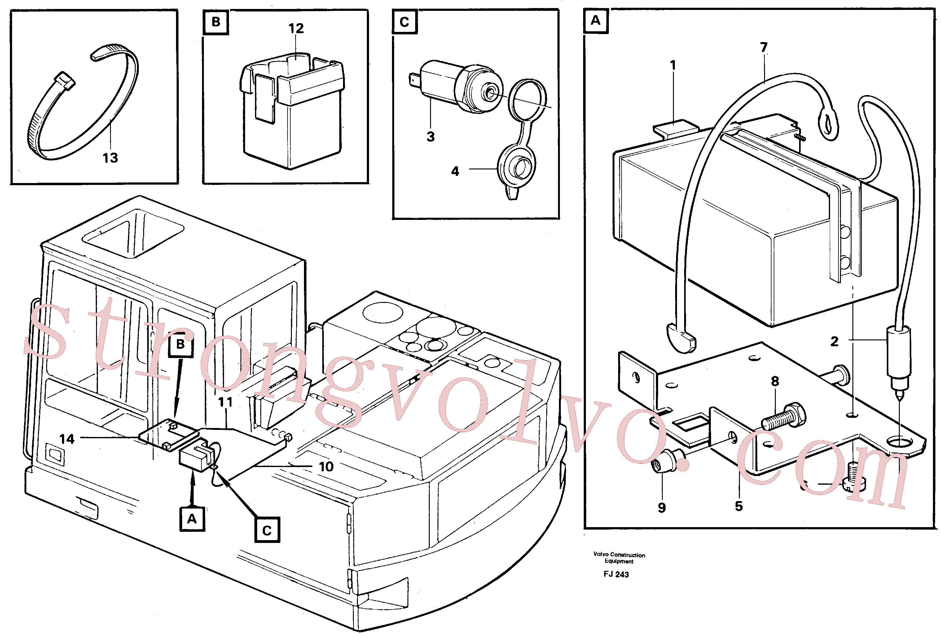 VOE14254171 Volvo(FJ243 Montagem)