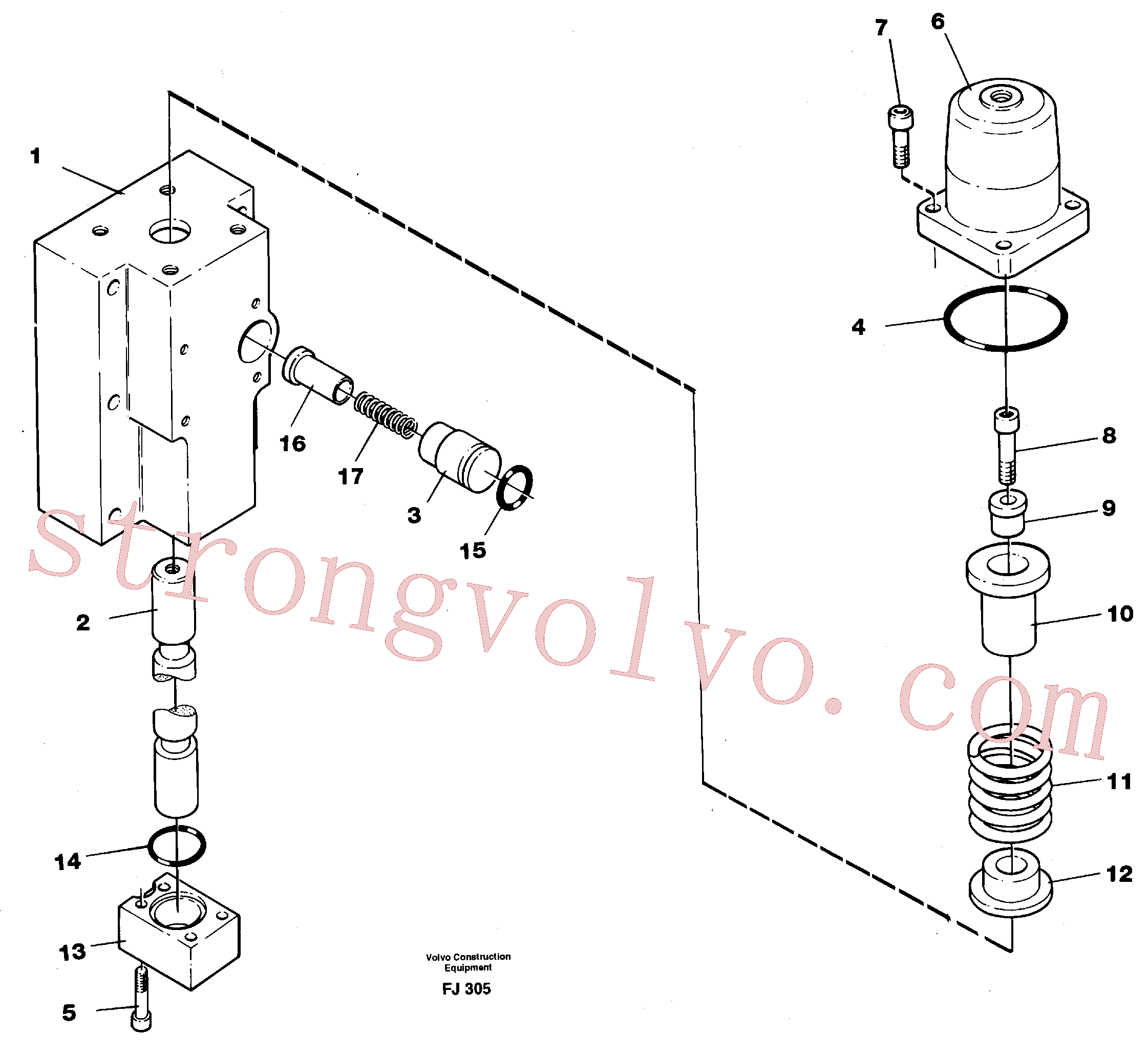 VOE14266570 Volvo(FJ305 Montagem)