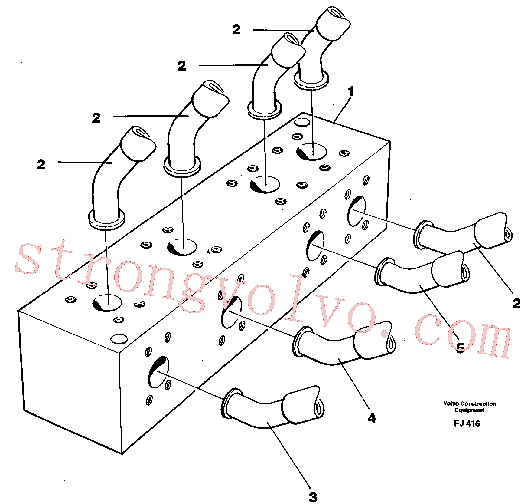 VOE14055011 Volvo(FJ416 Montagem)