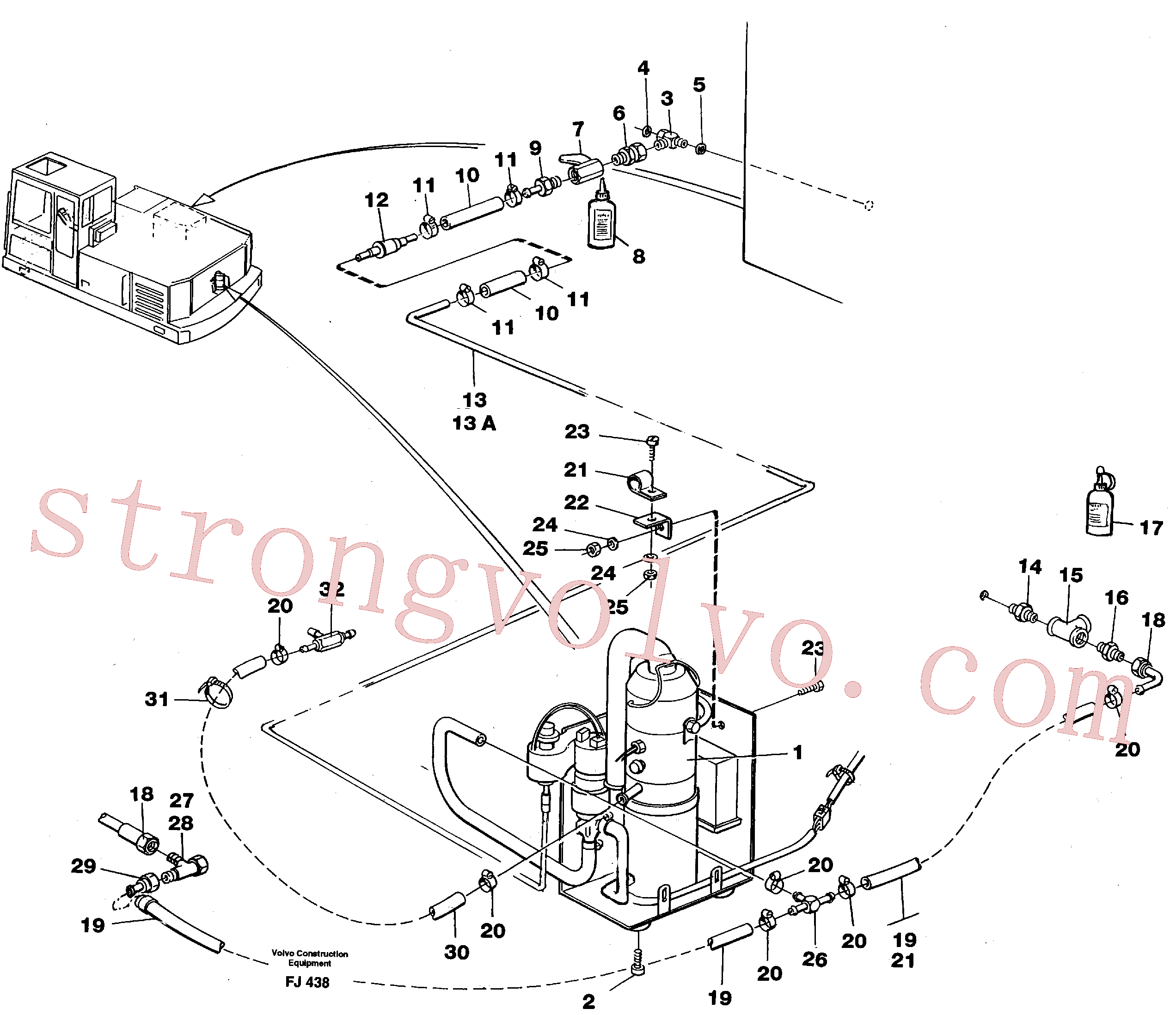 VOE14213328 Volvo(FJ438 Montagem)