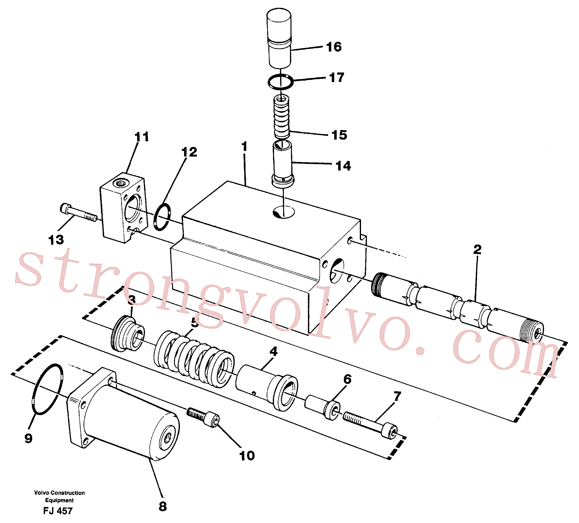 Volvo Montagem VOE14211431 Anel-o Acessórios