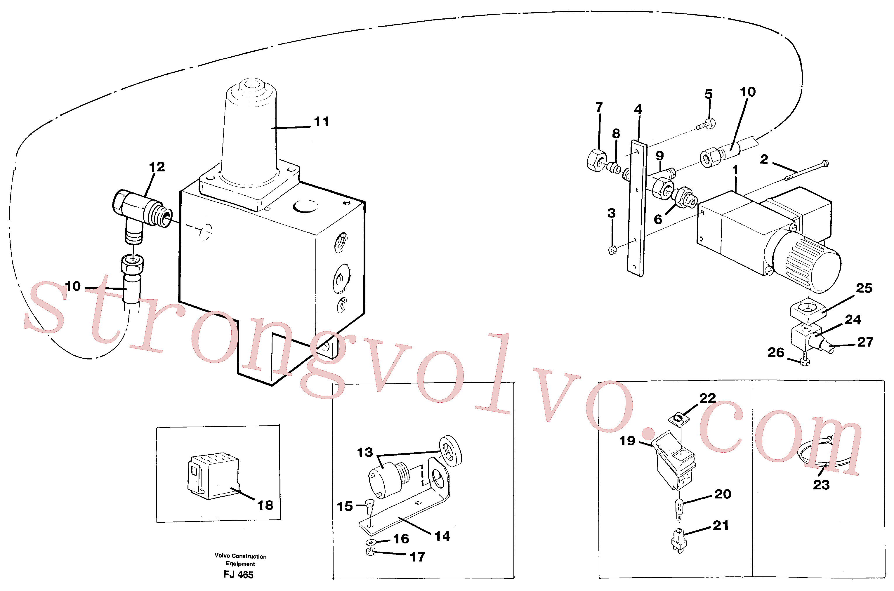 VOE14256007 Volvo(FJ465 Montagem)