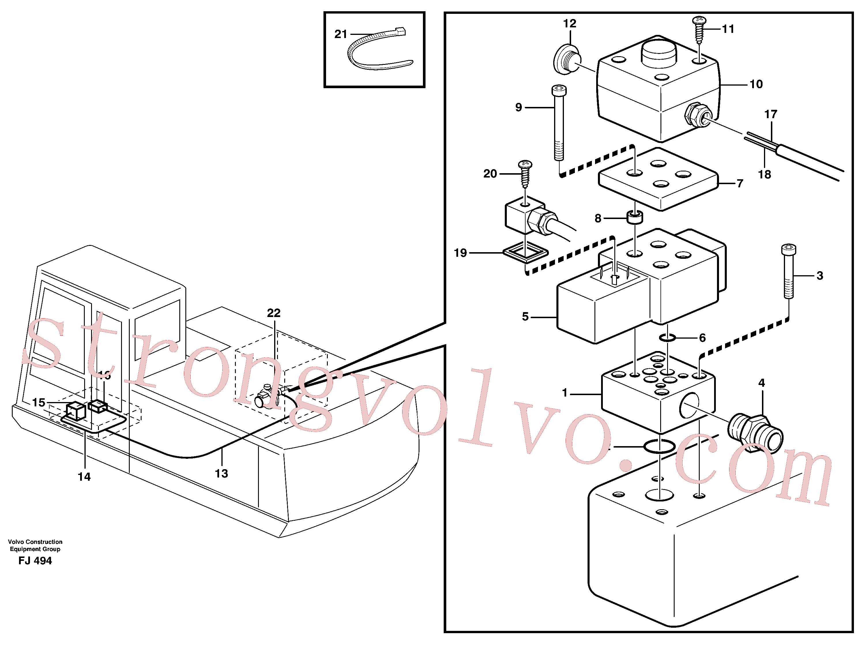 VOE14214602 Volvo(FJ494 Montagem)