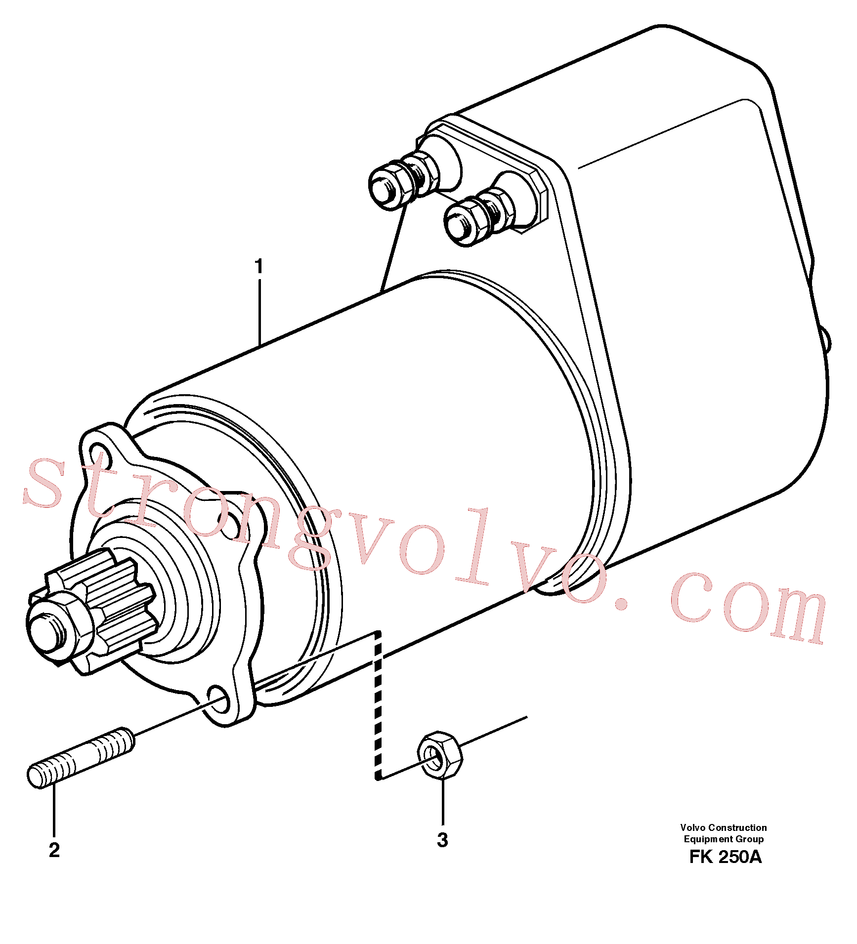 VOE953067 Volvo(FK250A Montagem)