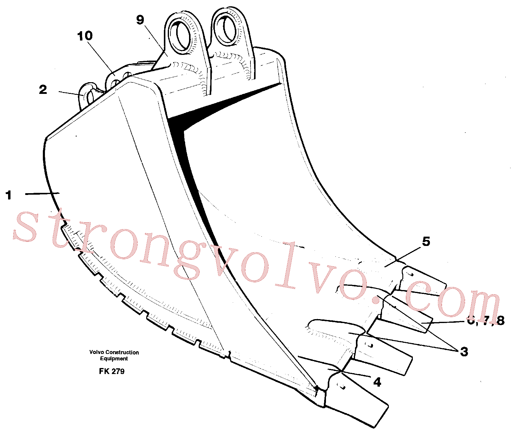 VOE14055440 Volvo(FK279 Montagem)