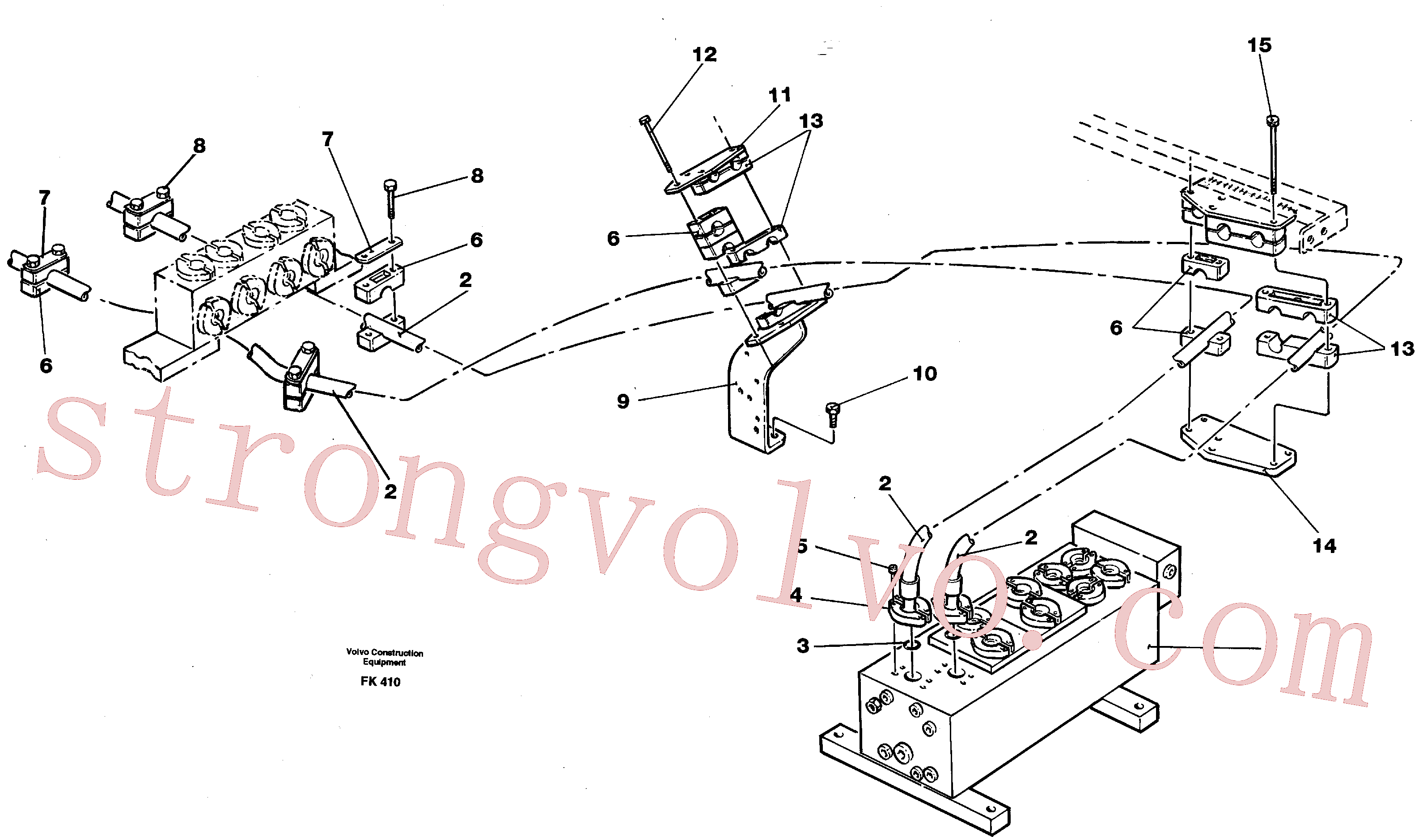 Atacado VOE14255385 Cover plate Volvo escavadeira