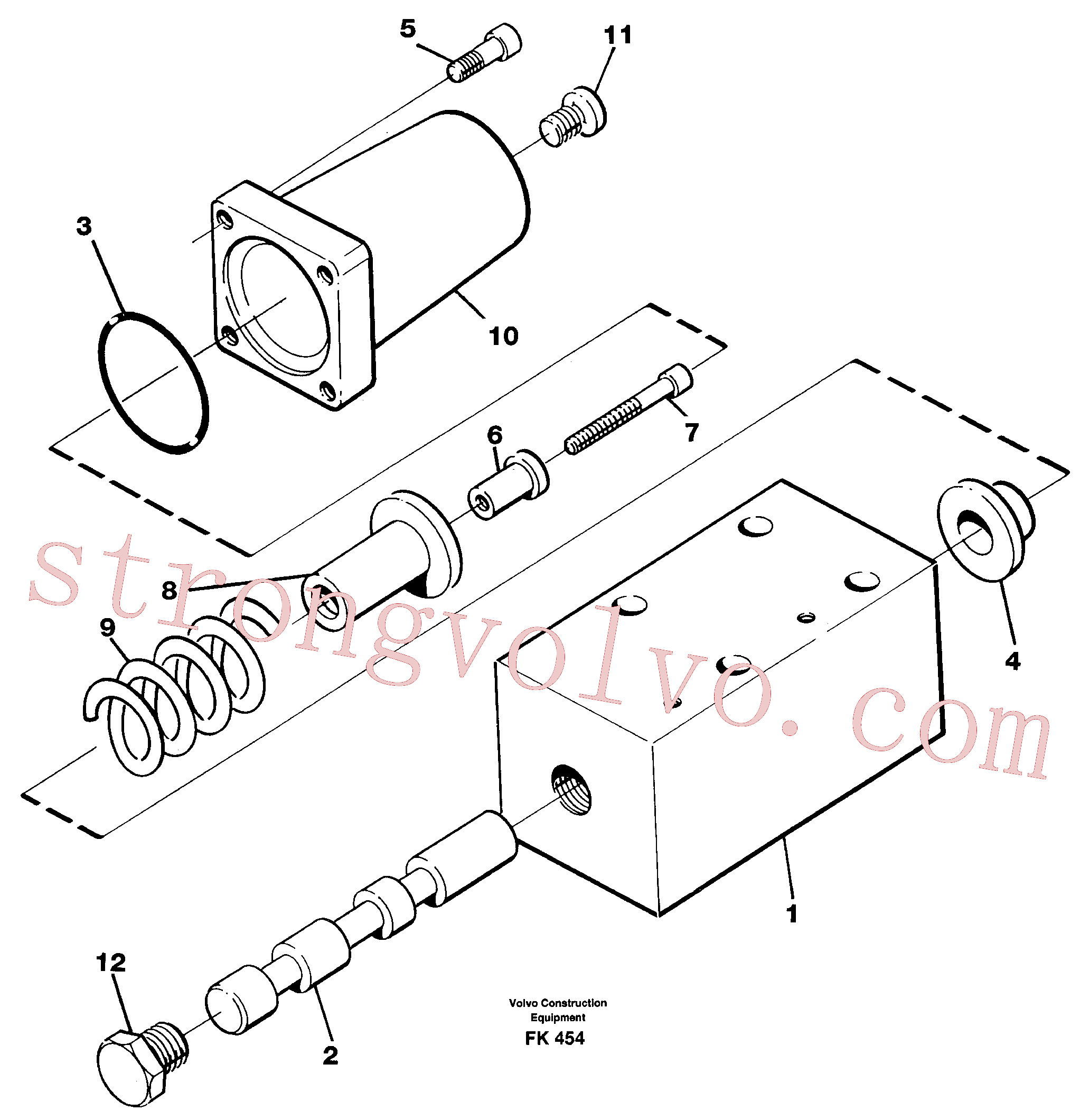 VOE14012515 Rdc Bushing Inscreva-se para Volvo Acessórios para escavadeira