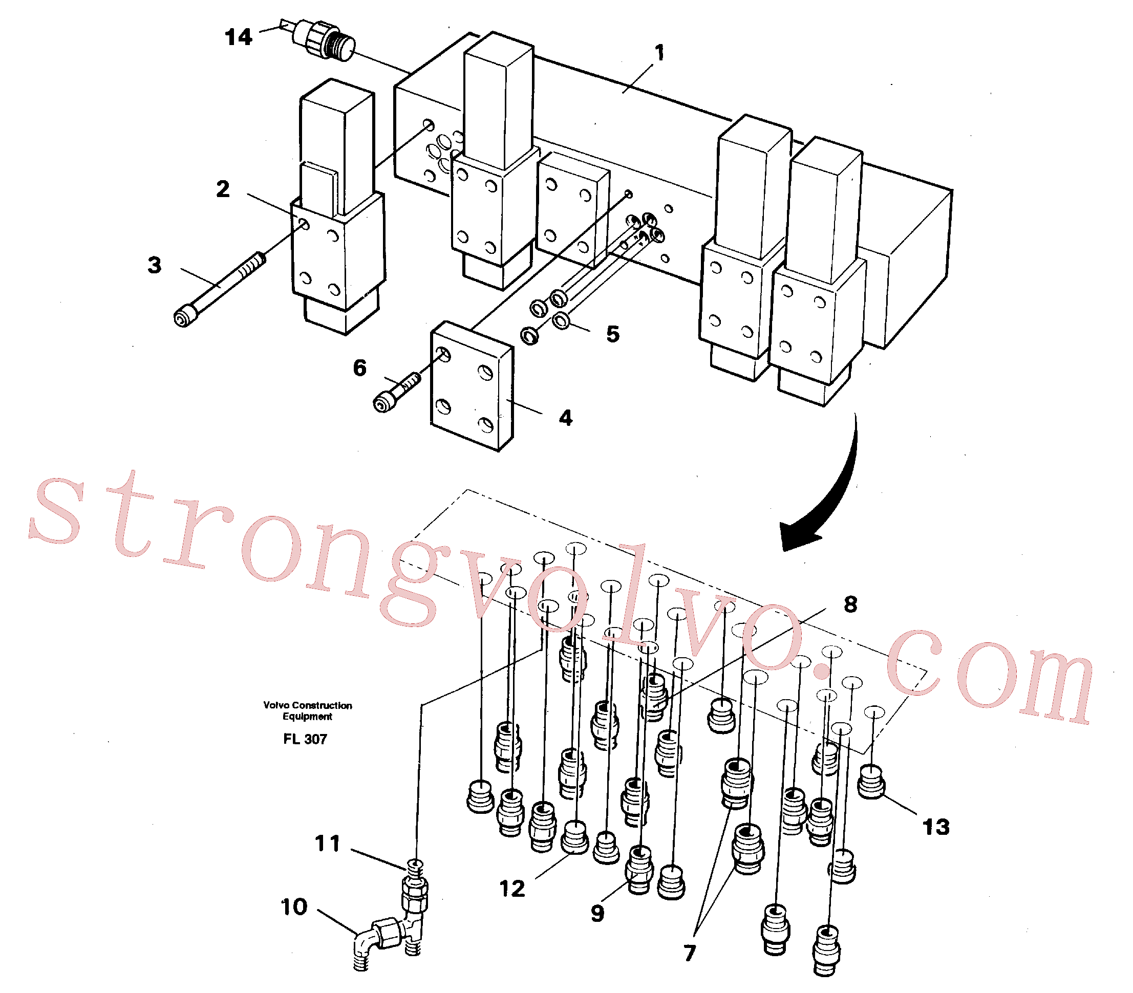 VOE14263557 Volvo(FL307 Montagem)