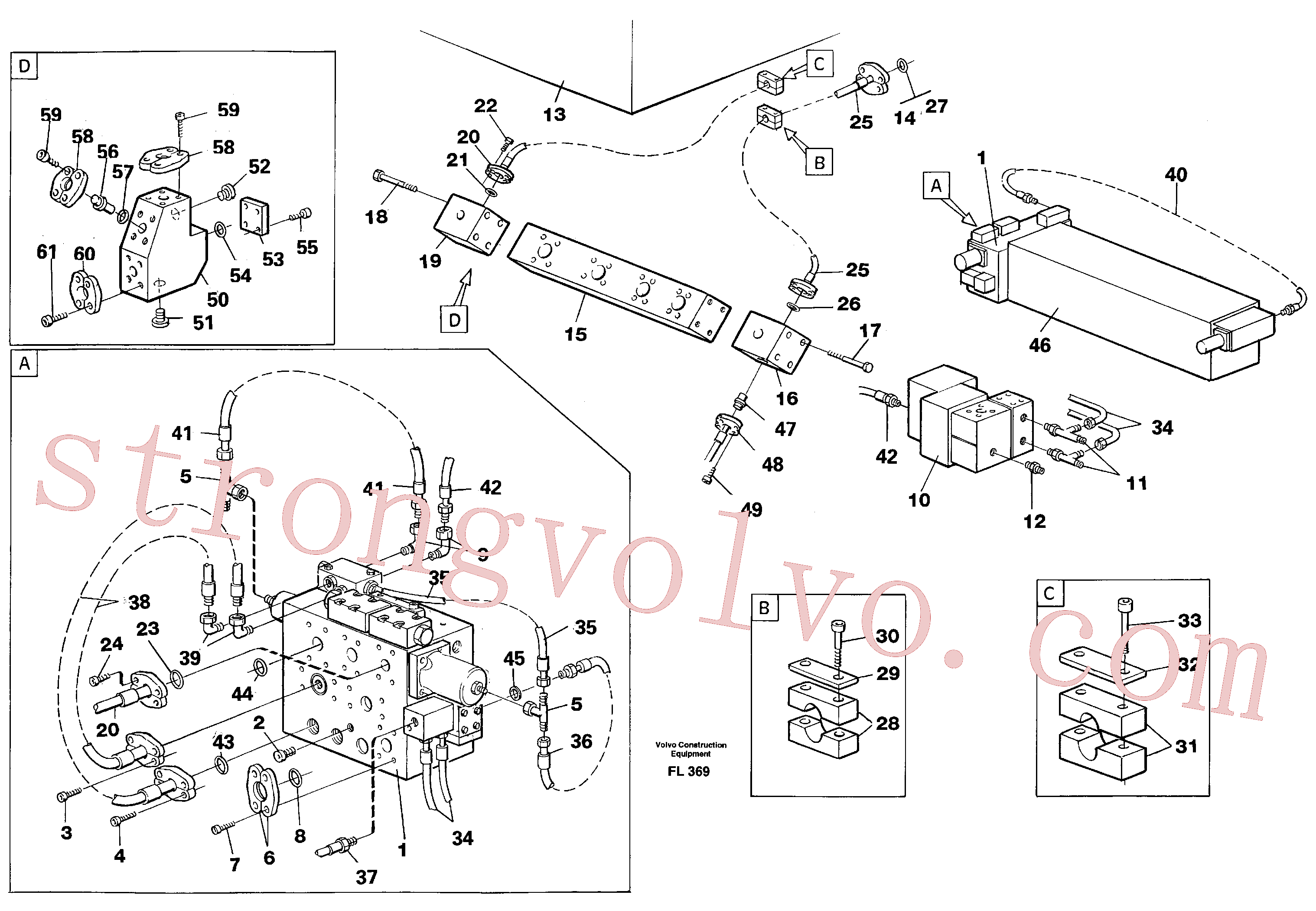 Atacado VOE14264433 Allen Hd Screw Volvo escavadeira