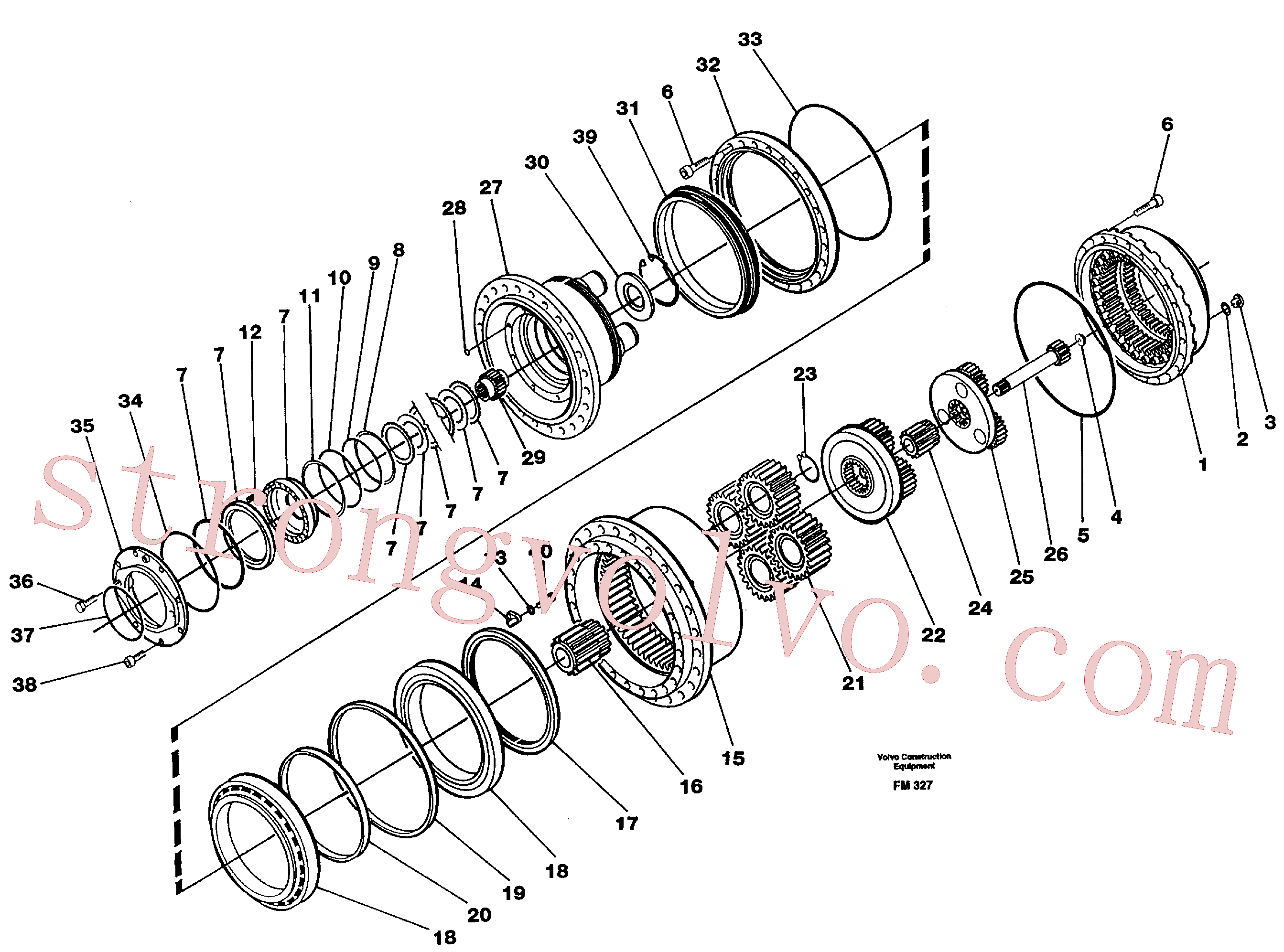 SA8230-35620 Volvo(FM327 Montagem)