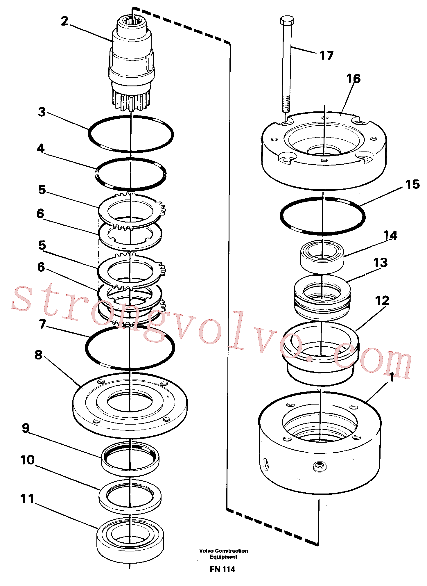 VOE14012340 Volvo(FN114 Montagem)