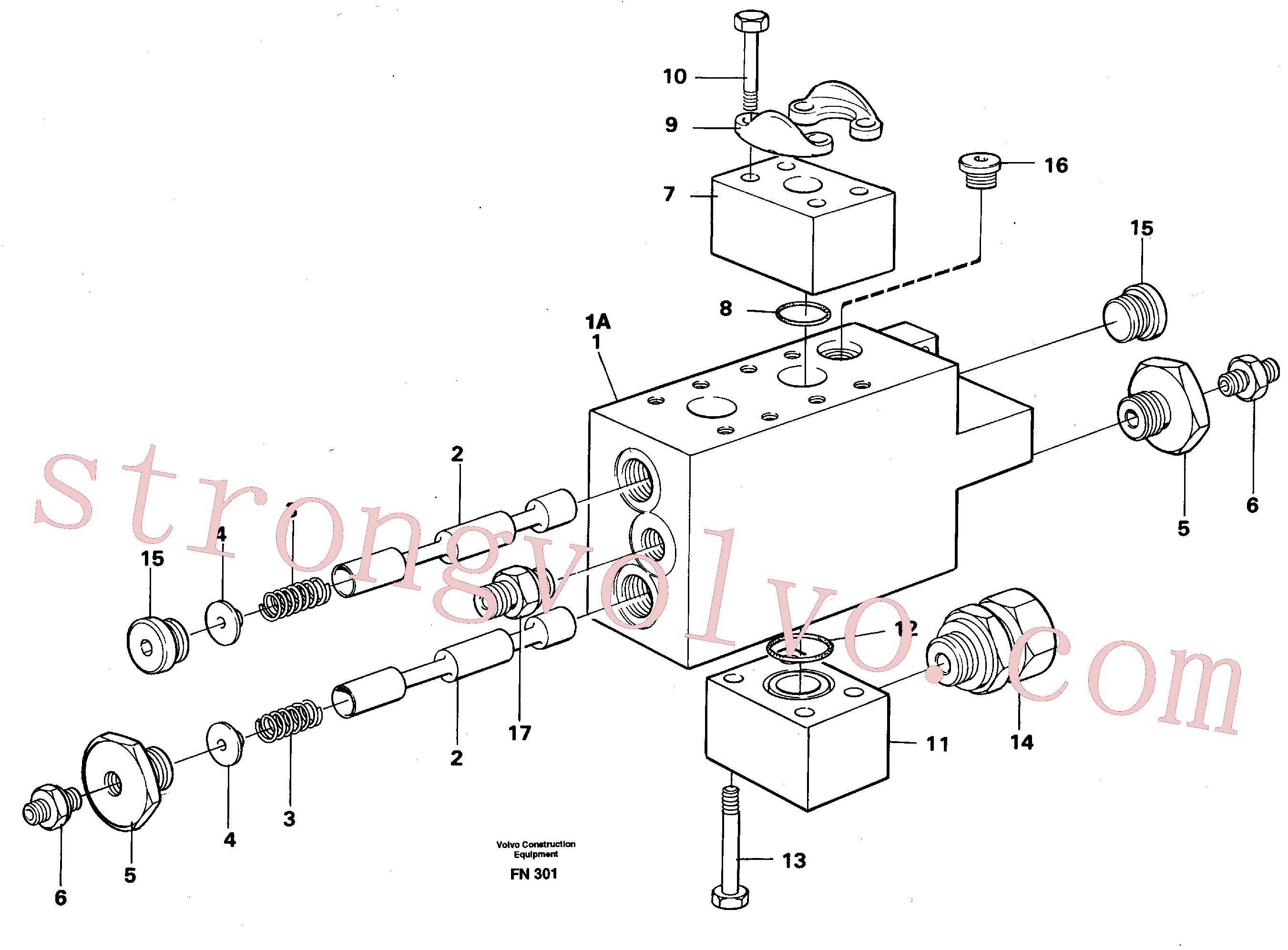 Volvo Acessórios para escavadeira VOE14042775 Niple Acessórios