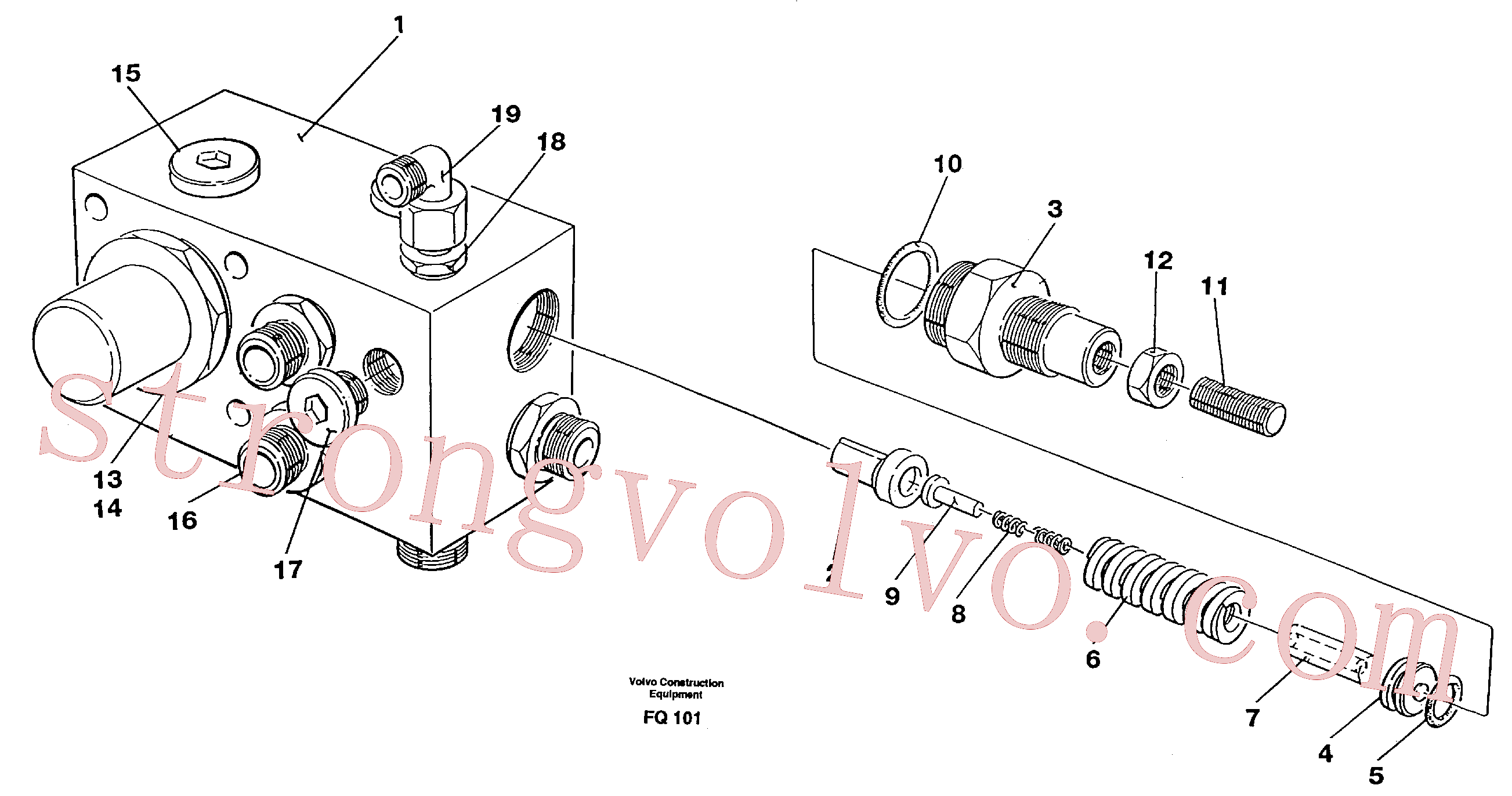 VOE14023410 Volvo(FQ101 Montagem)