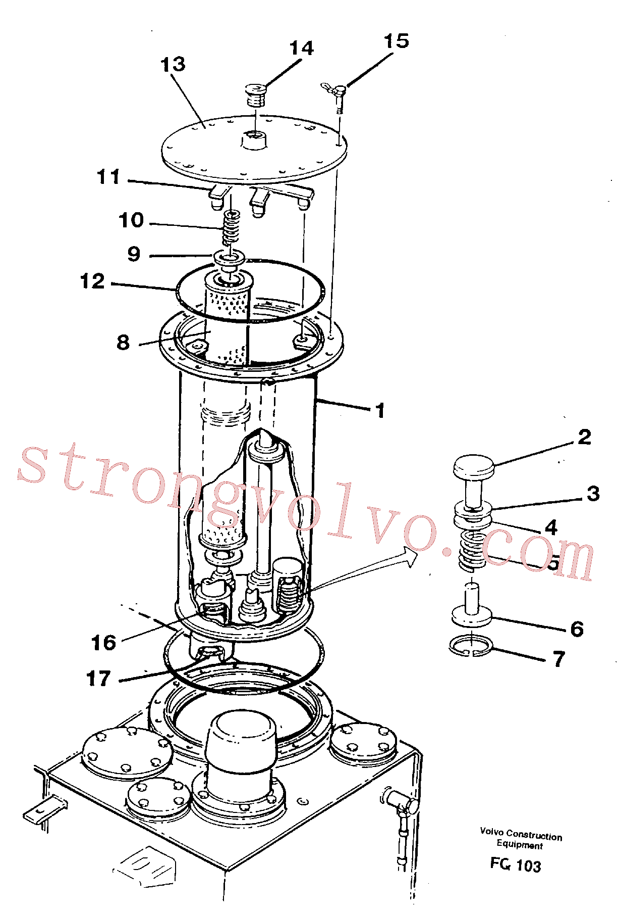 VOE14024901 Volvo(FQ103 Montagem)