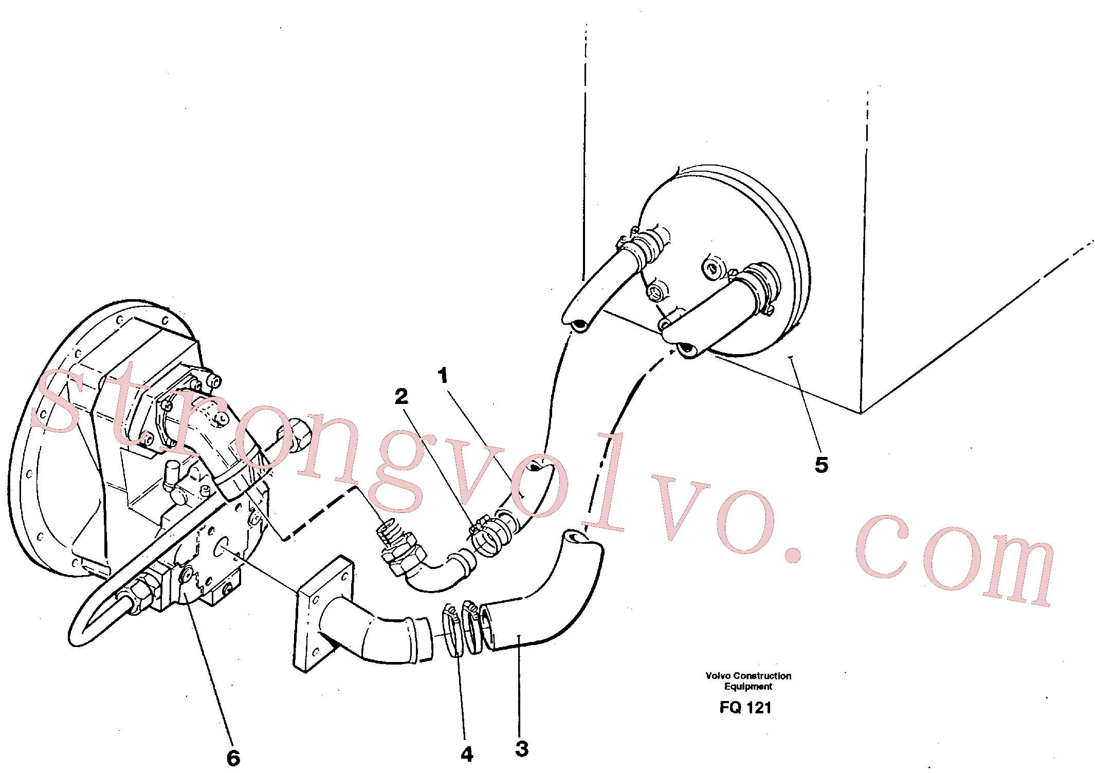 VOE14049012 Volvo(FQ121 Montagem)
