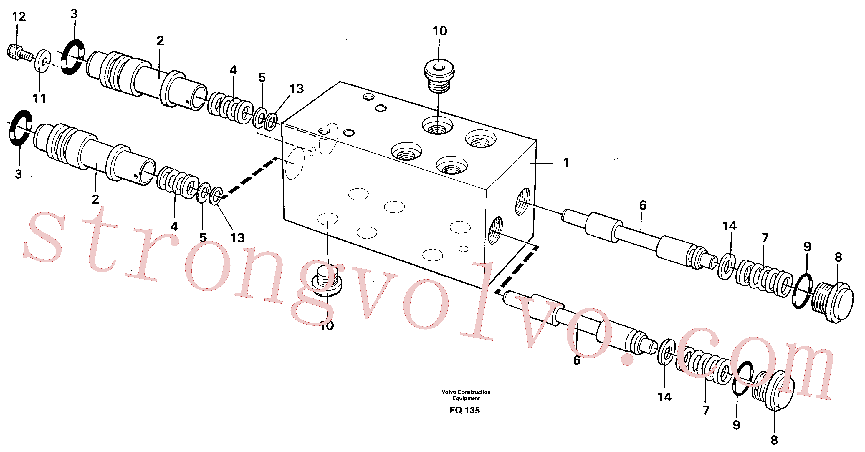 VOE942001 Volvo(FQ135 Montagem)