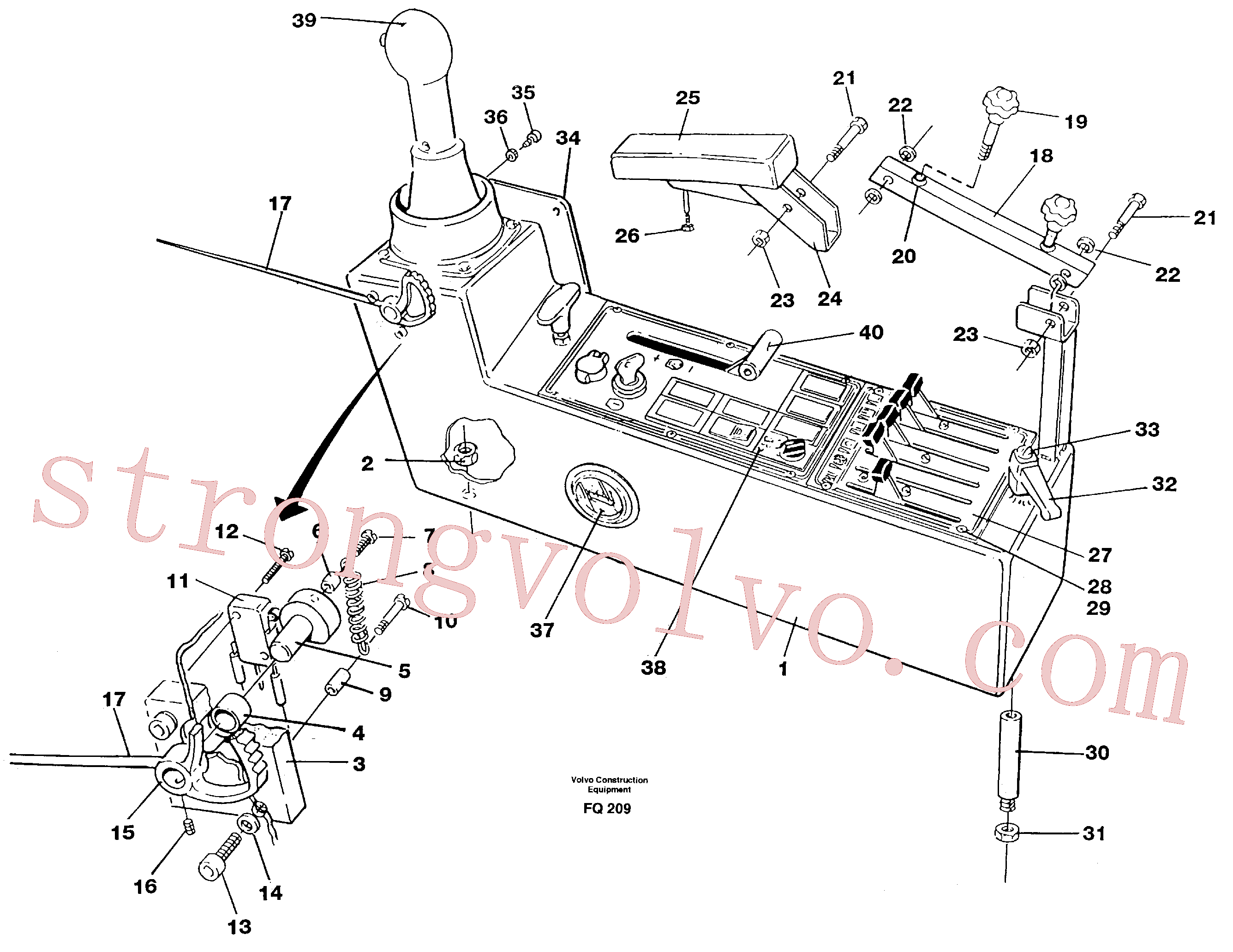 VOE14102800 Volvo(FQ209 Montagem)