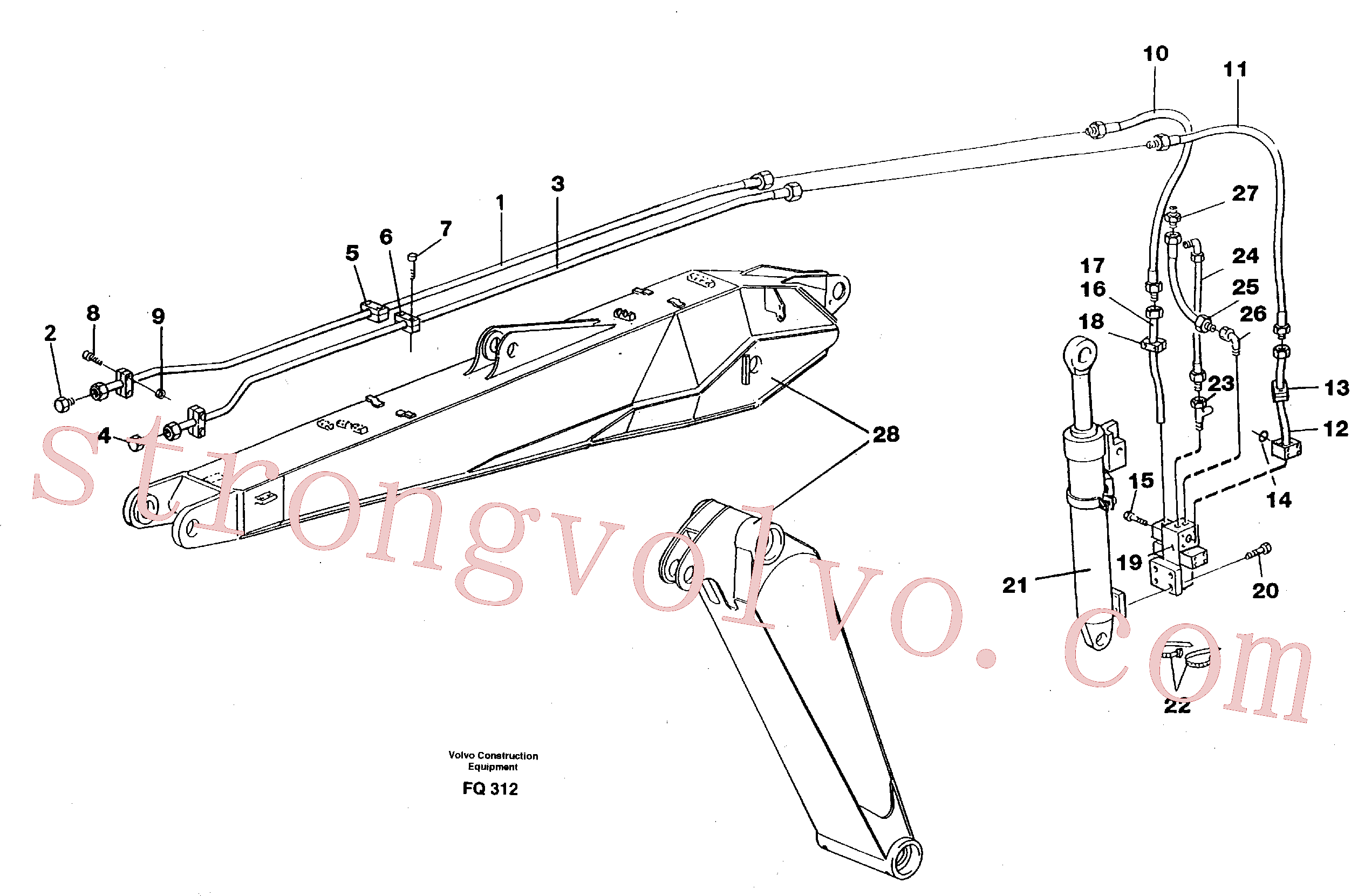 VOE14253008 Volvo(FQ312 Montagem)